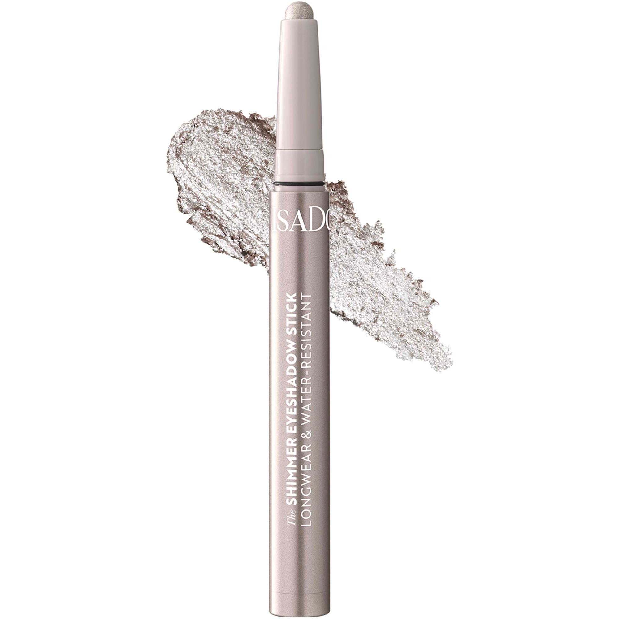 IsaDora The Shimmer Eyeshadow Stick Longwear & Water-Resistant 40 Silver Highlight