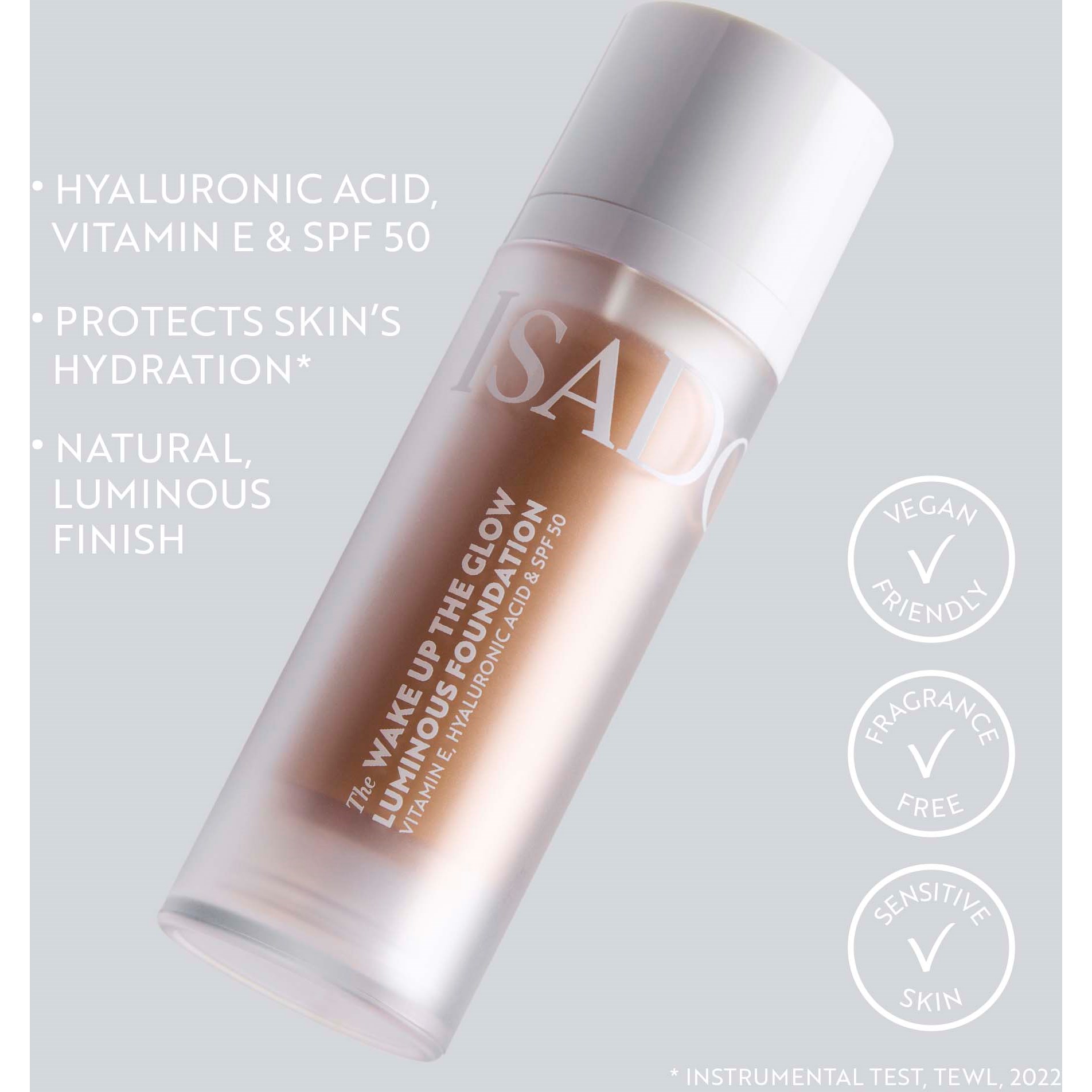 IsaDora The Wake Up the Glow Luminous Foundation 5C Cool (obrázok 5)