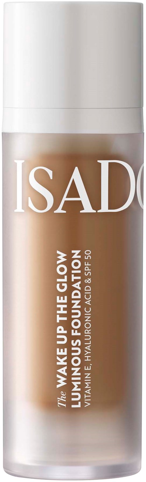 Isdin-ihonhoitotuote 'Wake Up The Glow', sisältää E-vitamiinia ja hyaluronihappoa hehkuvalle iholle.