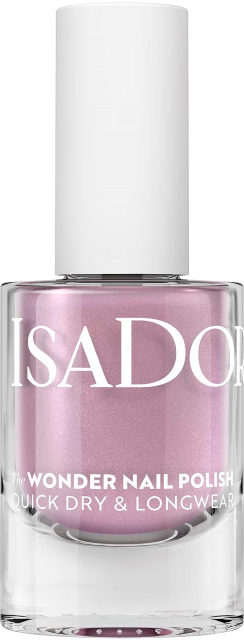 Lakka vesivalkoinen, pinkki kynsilakka, merkki 'SADO Wonder Nail Polish'.