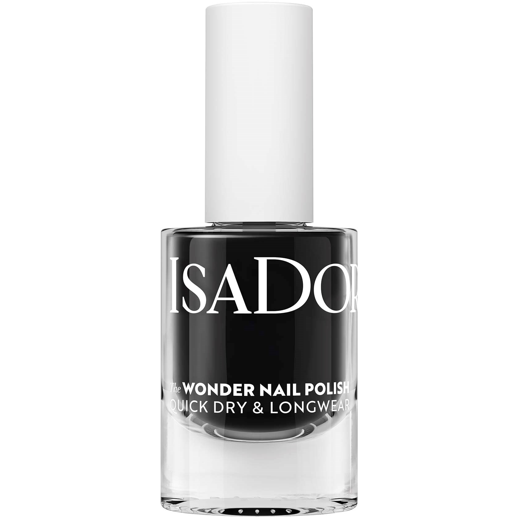 IsaDora The Wonder Nail Polish Quick Dry & Longwear 139 Black Lac billede