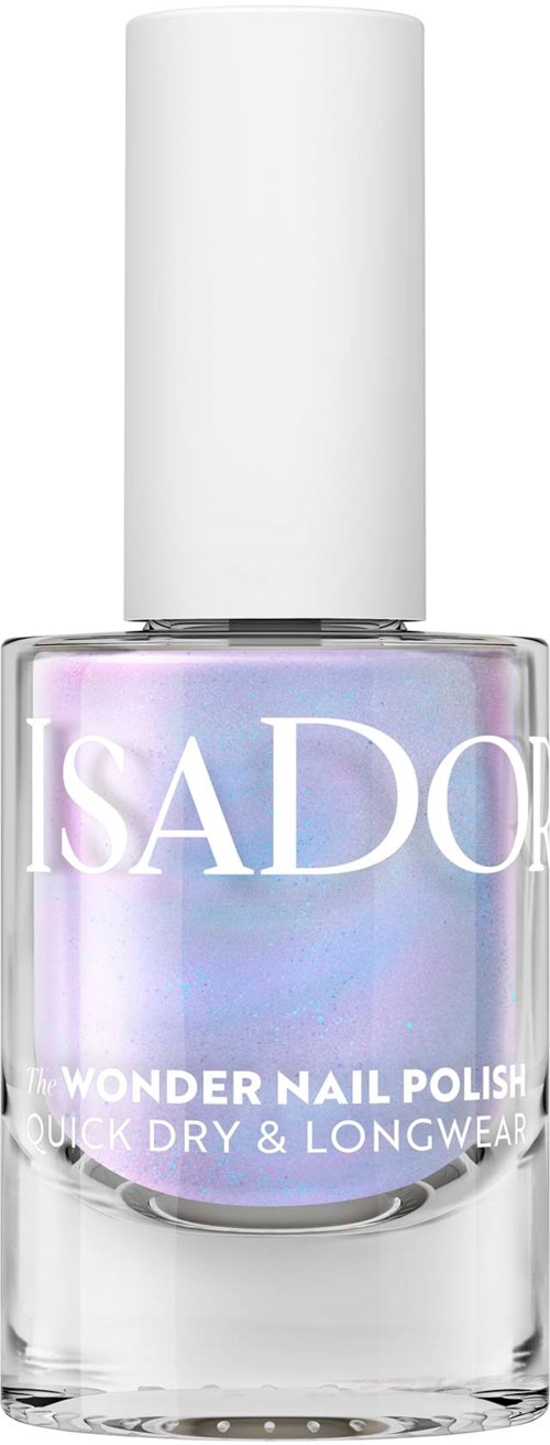 IsaDora The Wonder Nail Polish Quick dry & Longwear 151 Purple Sparkle