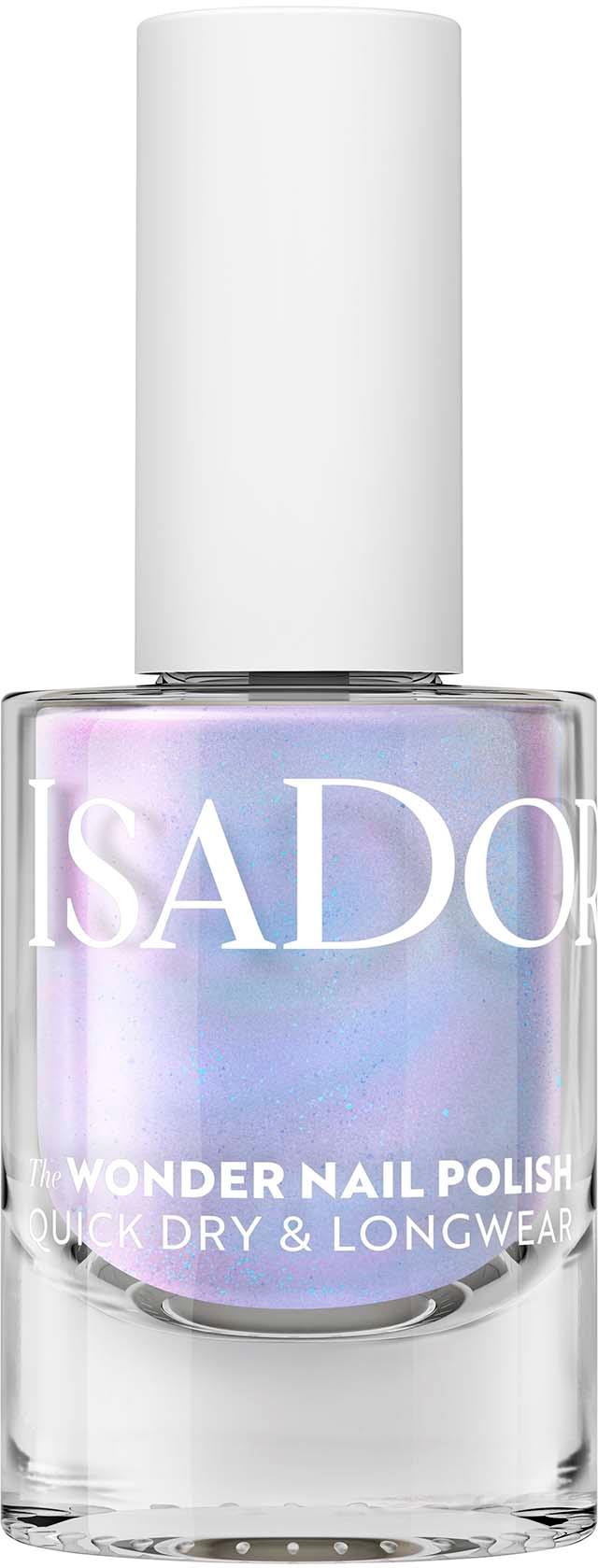 IsaDora The Wonder Nail Polish Quick dry & Longwear 151 Purple Sparkle