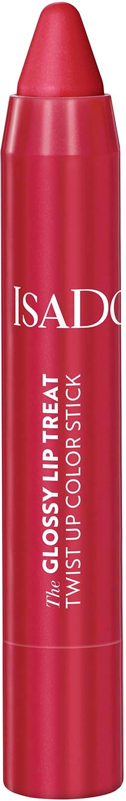 Ruusukullan kierrätyslävikkä, jossa lukee 'The Glossy Lip Treat' IsaDoralta.