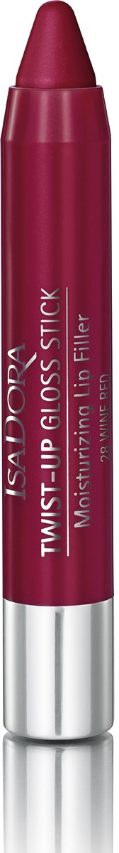 IsaDora Twist-Up Gloss Stick 28 Wine Red