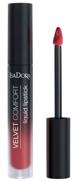 Isadora Velvet Comfort Liquid Lipstick Deep Rose
