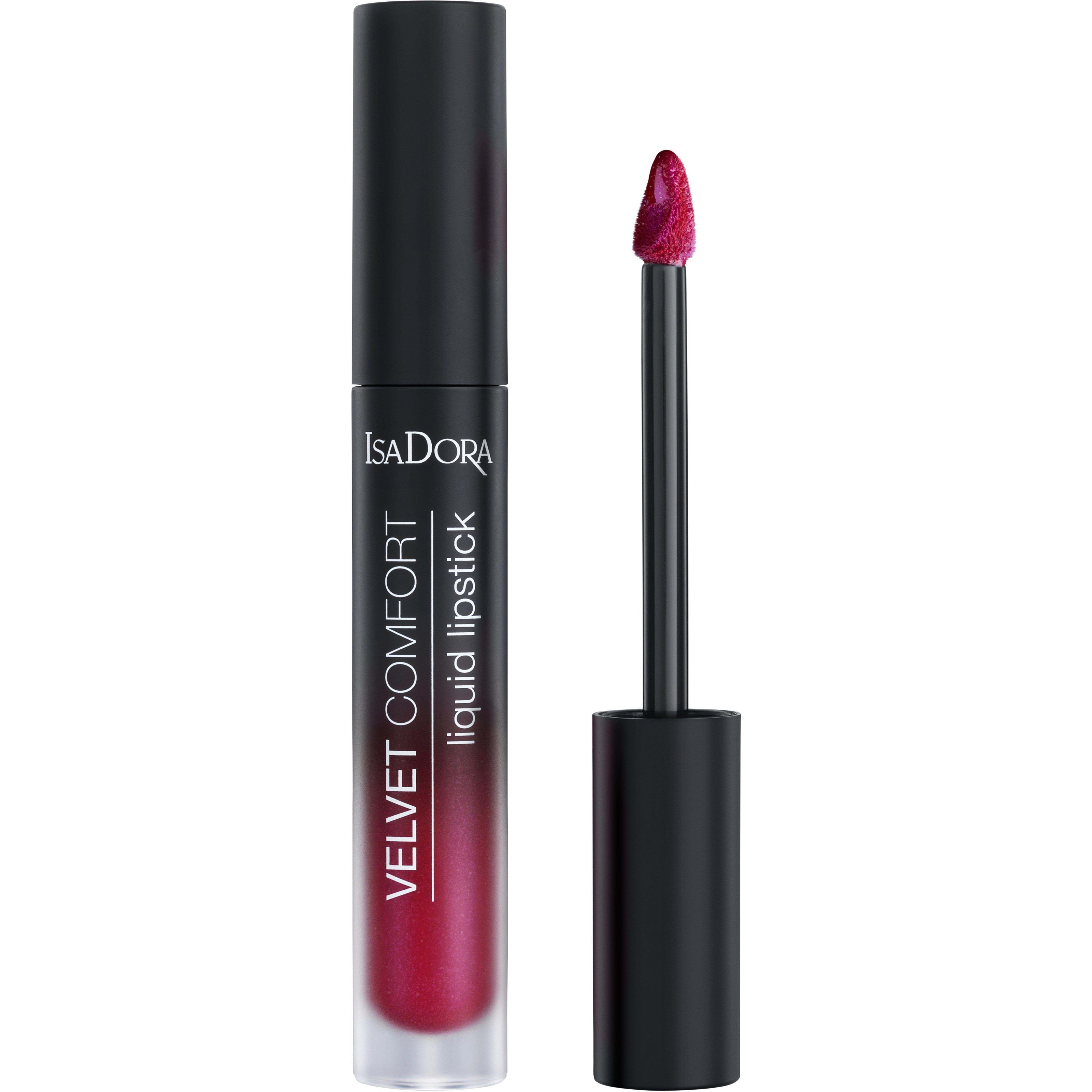 IsaDora Velvet Comfort Velvet Comfort Liquid Lipstick 75 Drama Pink