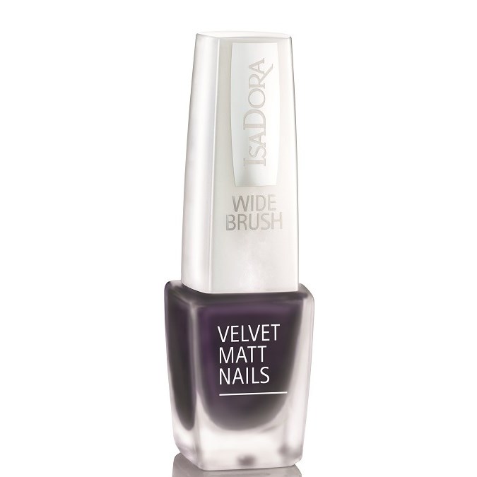 Läs mer om IsaDora Velvet Matte Nails 823 Grape Royal