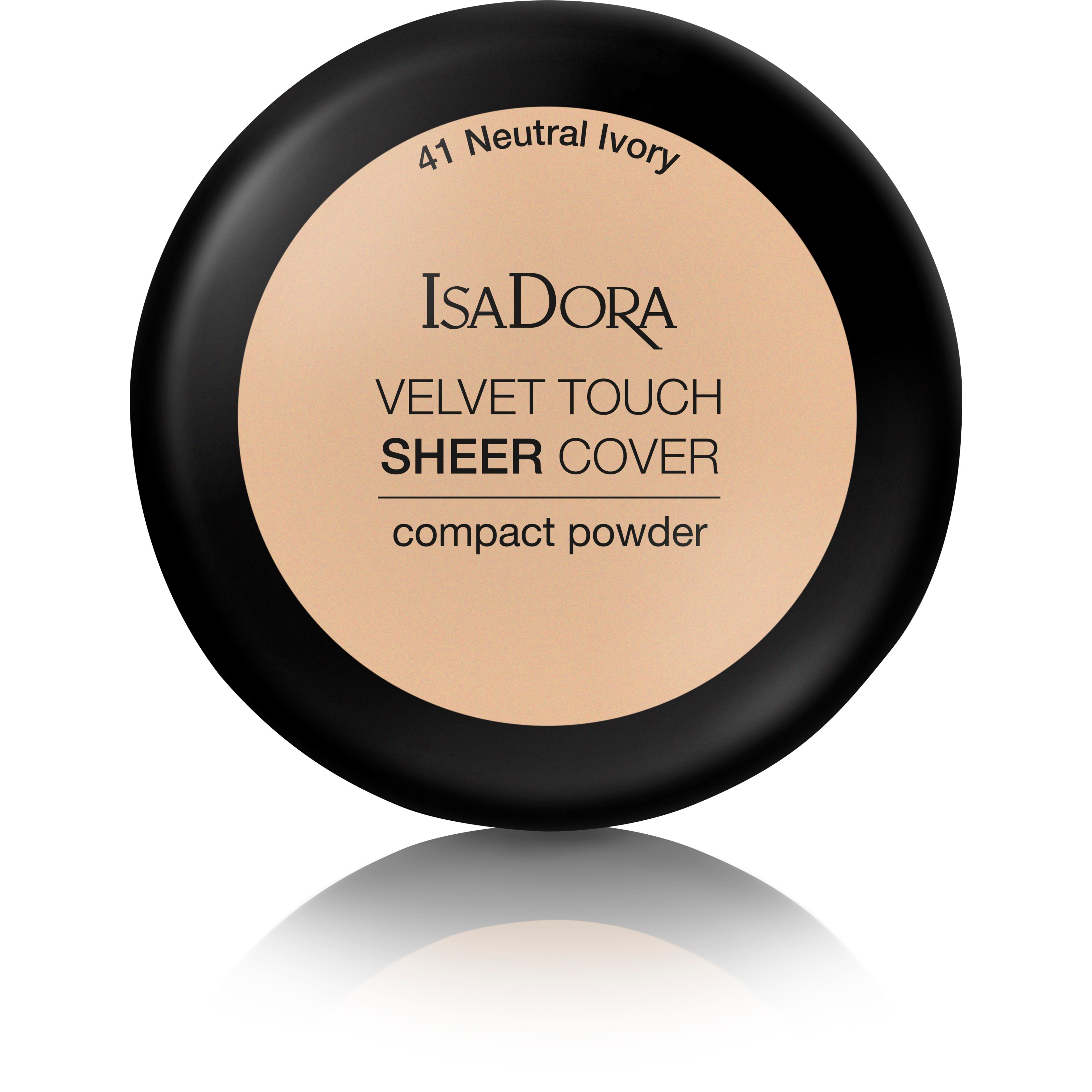 Läs mer om IsaDora Velvet Touch Sheer Cover Compact Powder 41 Neutral Ivory