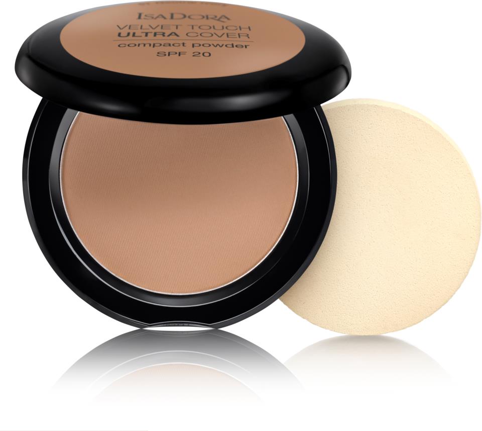 Isadora Velvet Touch Ultra Cover Compact Power Spf 20 Neutral Almond