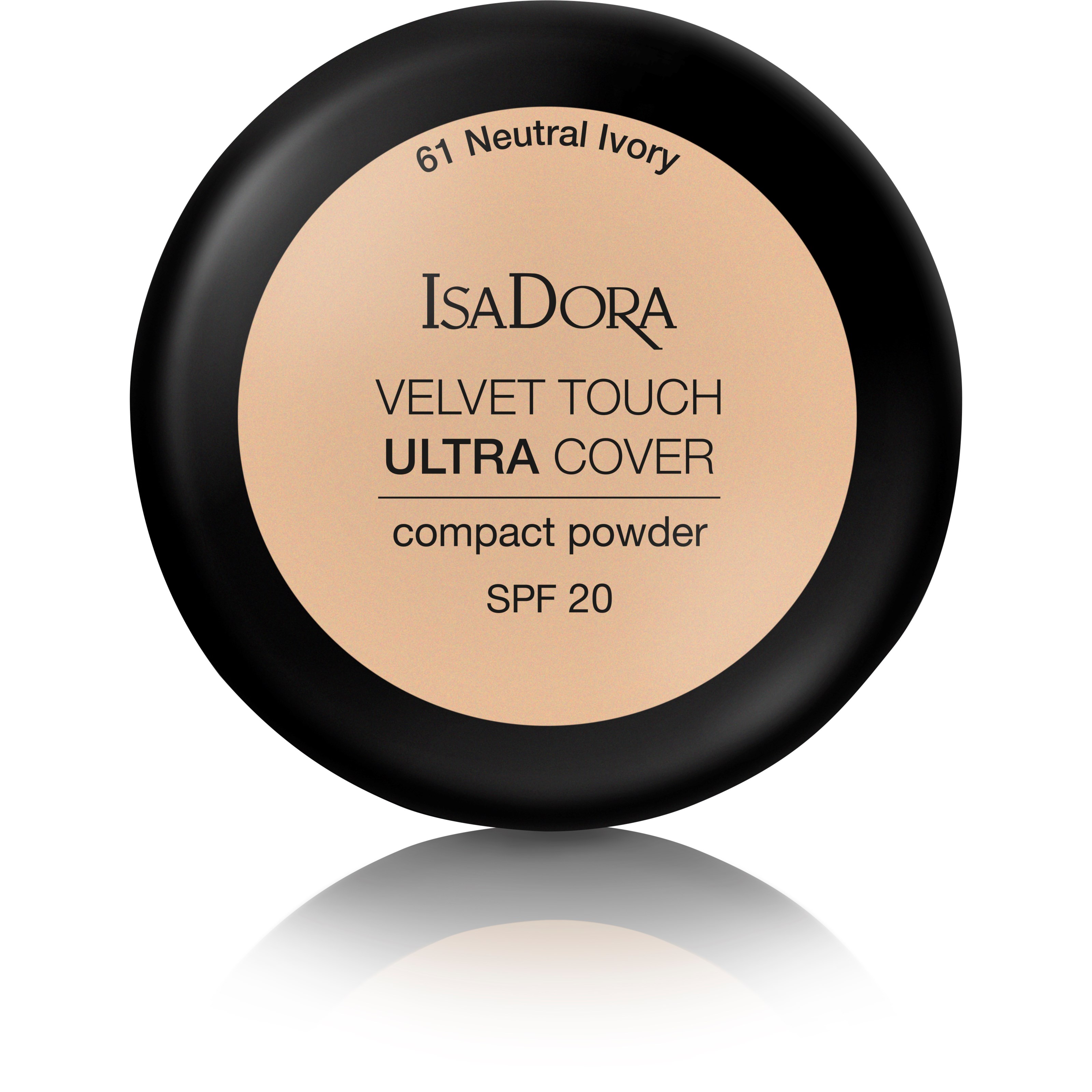 Läs mer om IsaDora Velvet Touch Ultra Cover Compact Power Spf 20 61 Neutral Ivor