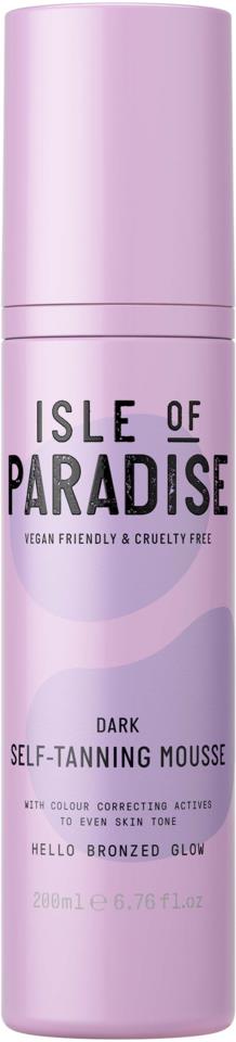 Isle of Paradise Dark Self Tanning Mousse 200ml