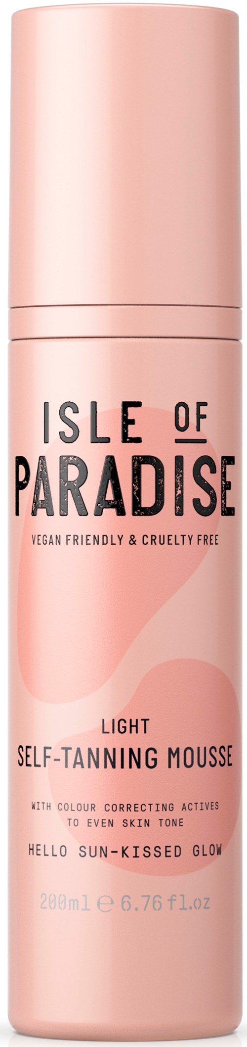 Isle Of Paradise Light Self Tanning Mousse 200 ml