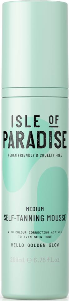 Isle of Paradise Medium Self Tanning Mousse 200ml