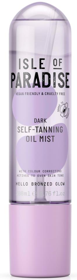 Isle of Paradise Self-Tanning Oil Mist Dark 200 ml