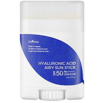 Läs mer om Isntree Hyaluronic Acid Airy Sun Stick SPF50+ PA++++ 22 g