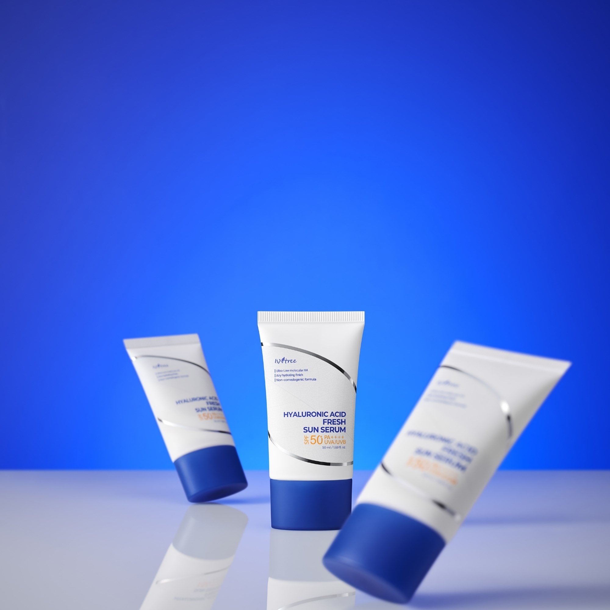 Isntree Hyaluronic Acid Fresh Sun Serum SPF50 50 ml (obrázok 4)