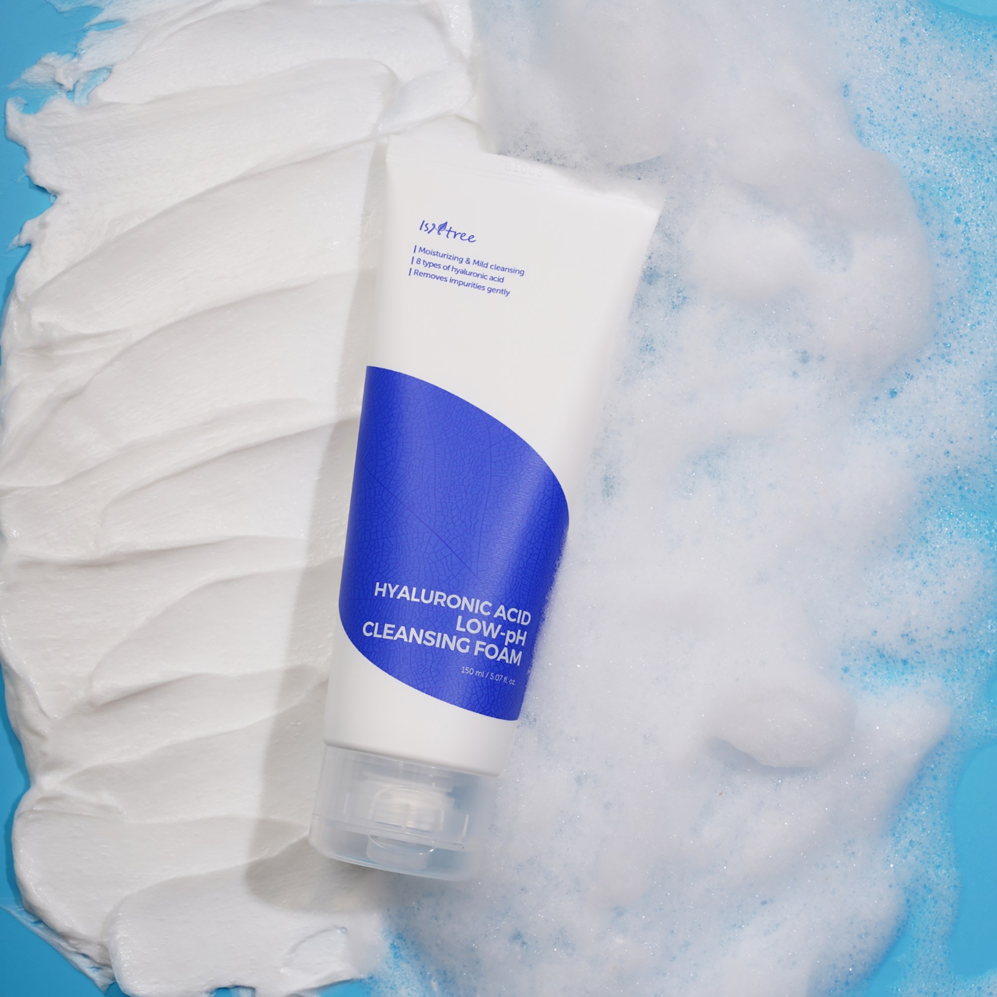 Isntree Hyaluronic Acid Low-pH-Cleansing Foam 150 ml (obrázok 3)