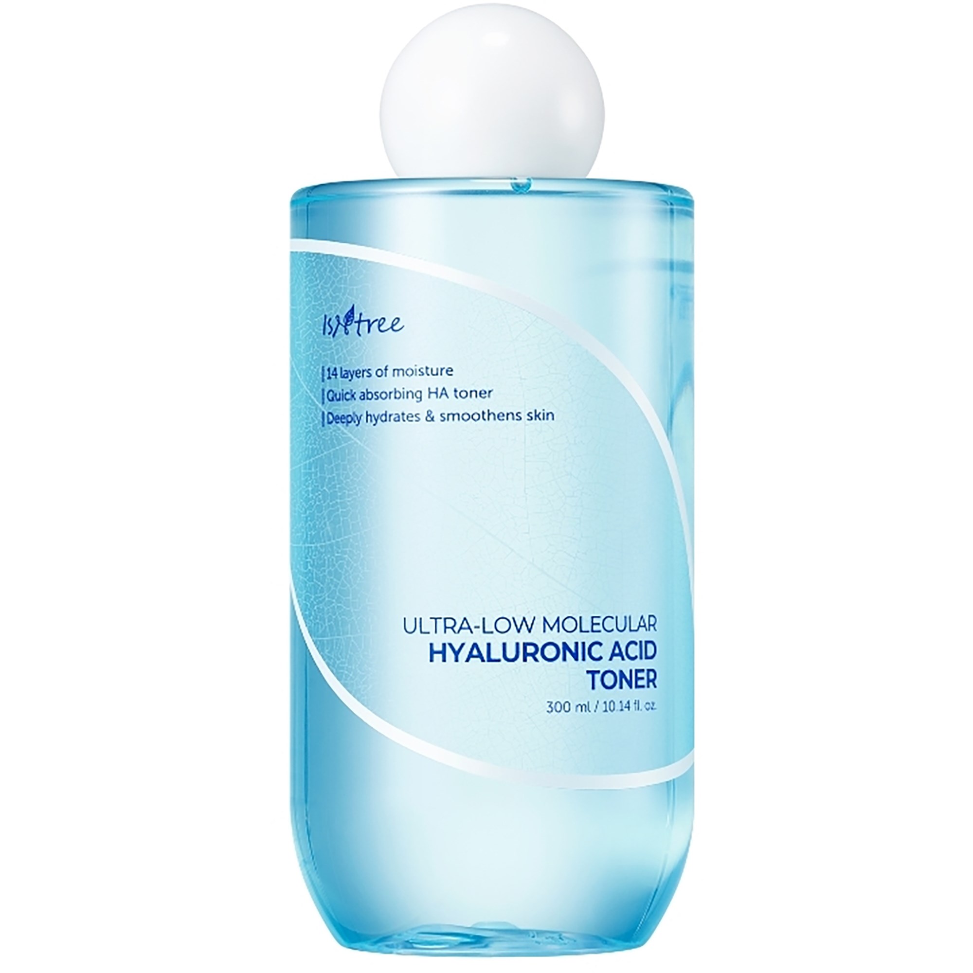 Isntree Ultra-Low Molecular Hyaluronic Acid Toner 300 ml billede