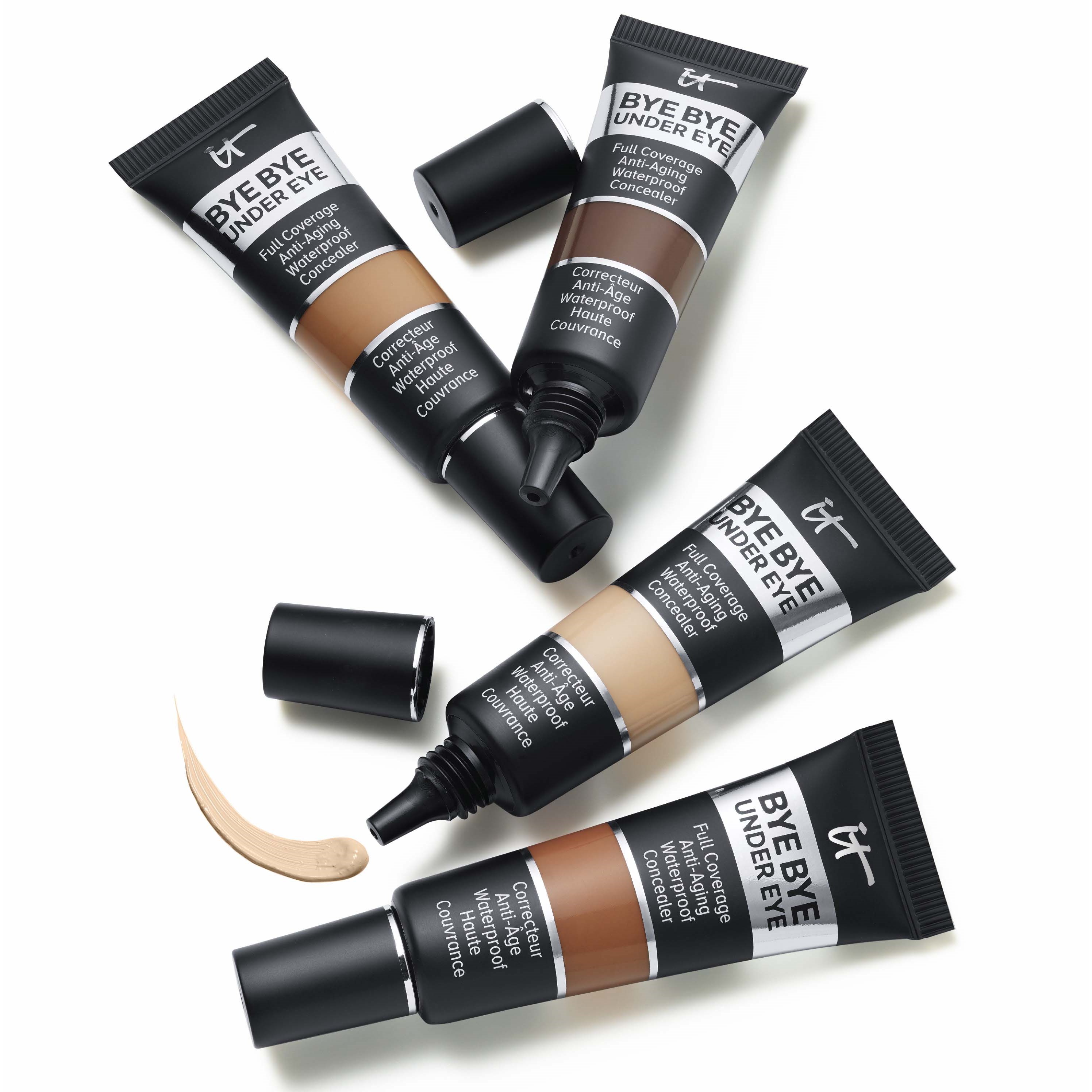 IT Cosmetics Bye Bye Under Eye Concealer - Korektor 24.0 Medium Beige (obrázok 3)