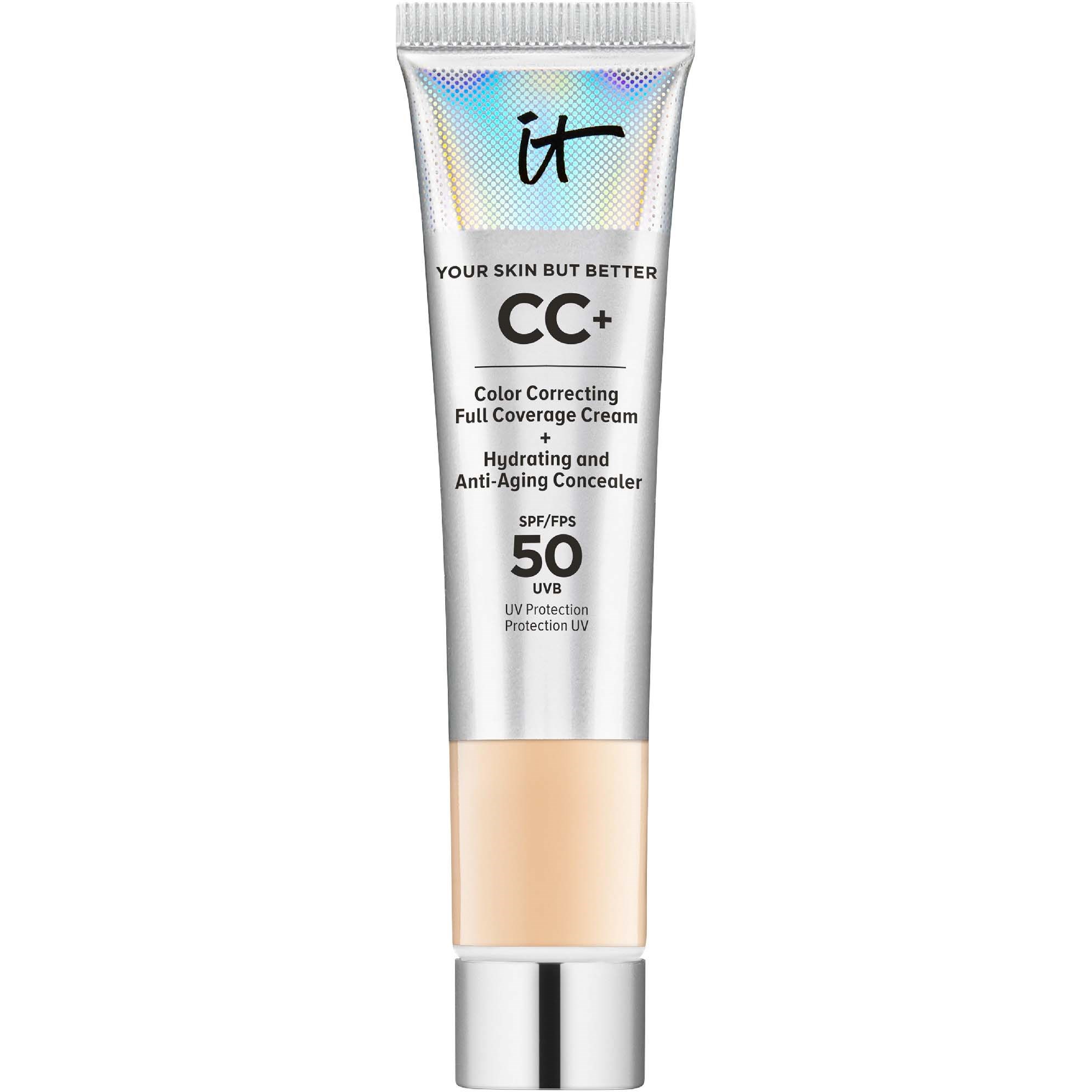 Läs mer om IT Cosmetics CC+ Cream SPF50 Travelsize Light
