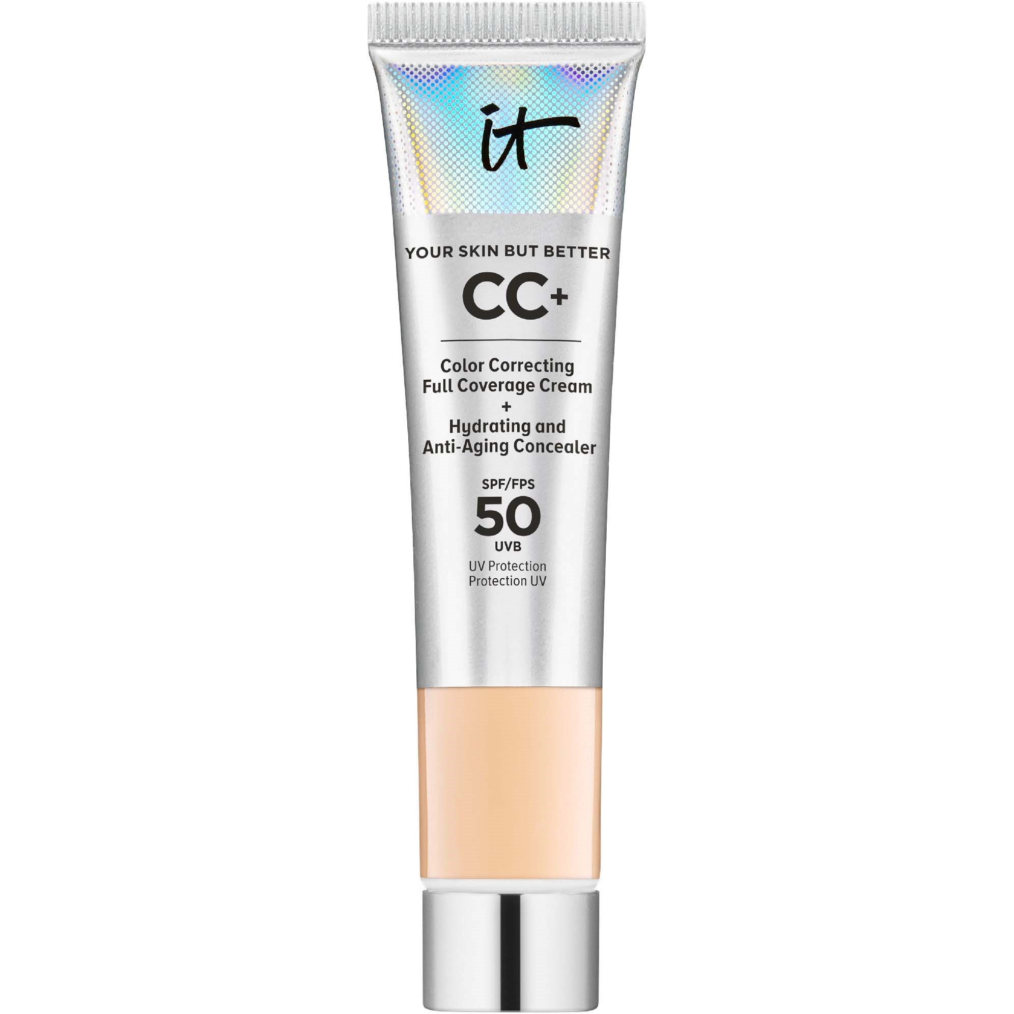 Läs mer om IT Cosmetics CC+ Cream SPF50 Travelsize Medium
