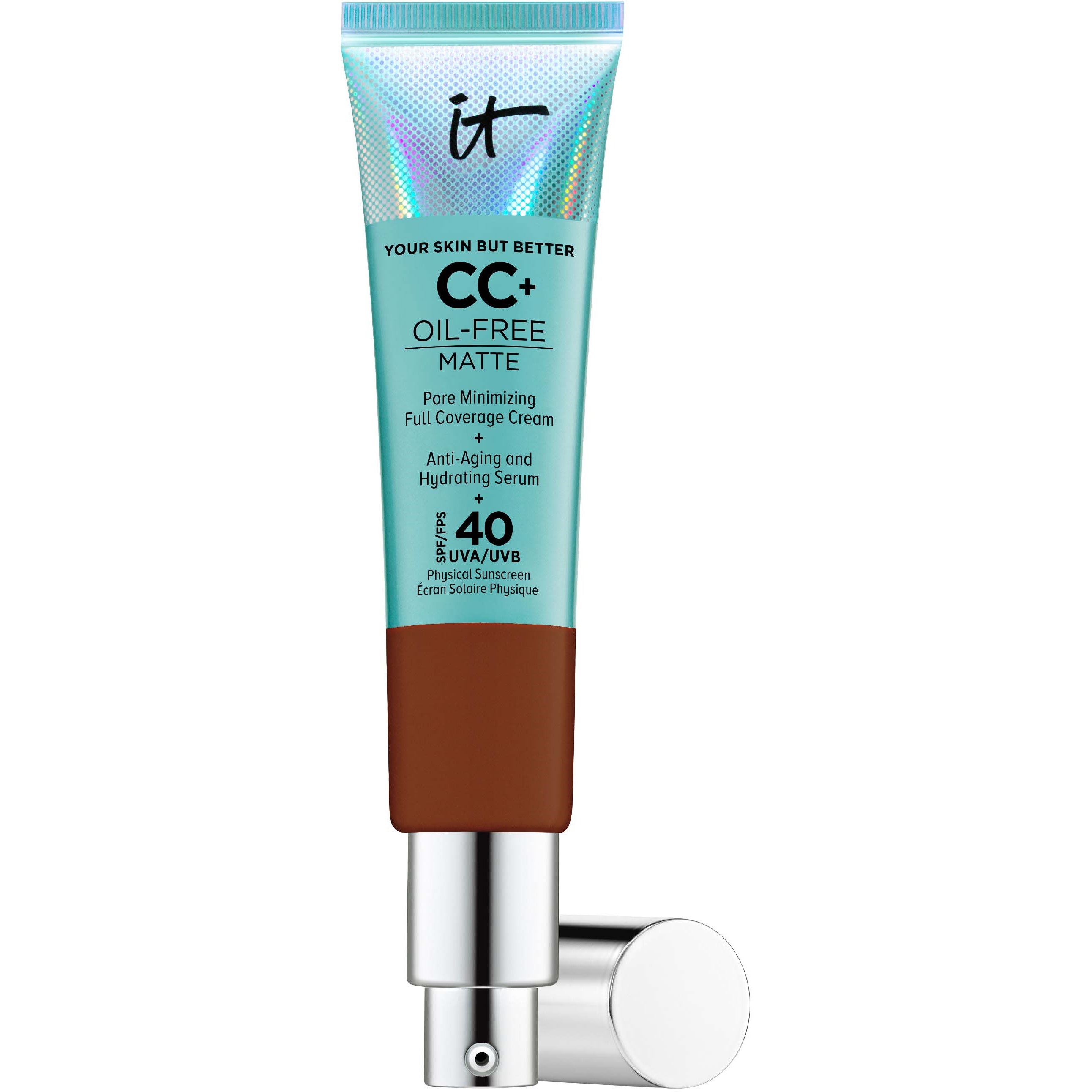 Läs mer om IT Cosmetics CC+ Cream SPF40 Oil Free Deep