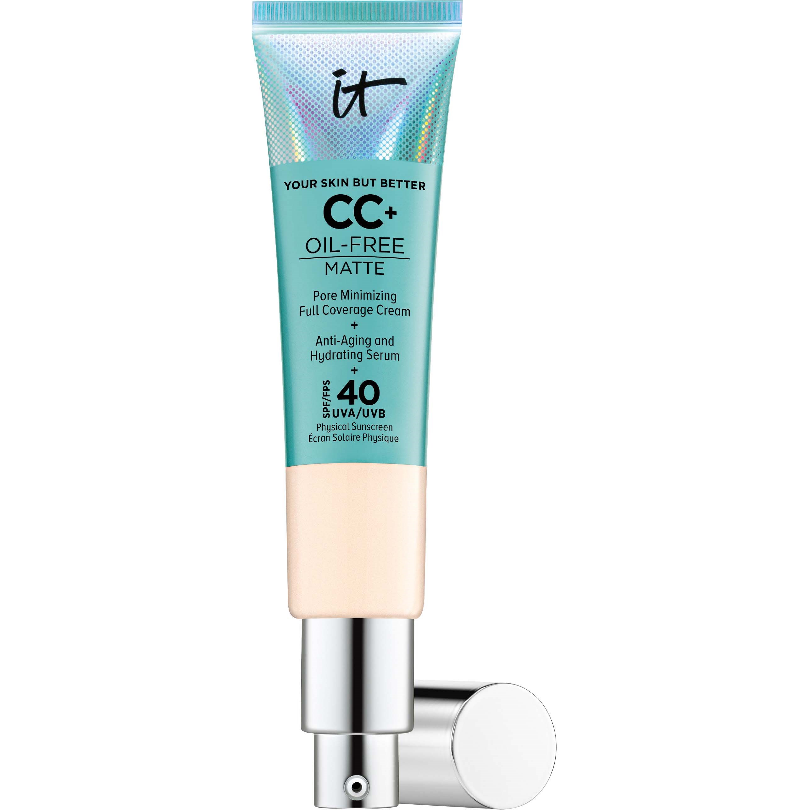 Läs mer om IT Cosmetics CC+ Cream SPF40 Oil Free Fair Light