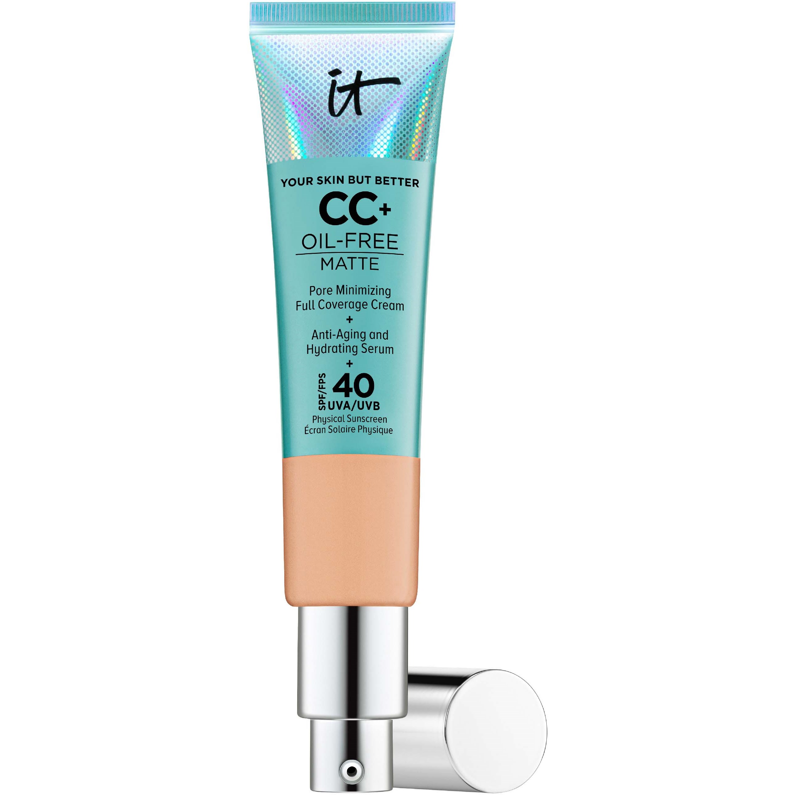 Läs mer om IT Cosmetics CC+ Cream SPF40 Oil Free Medium Tan