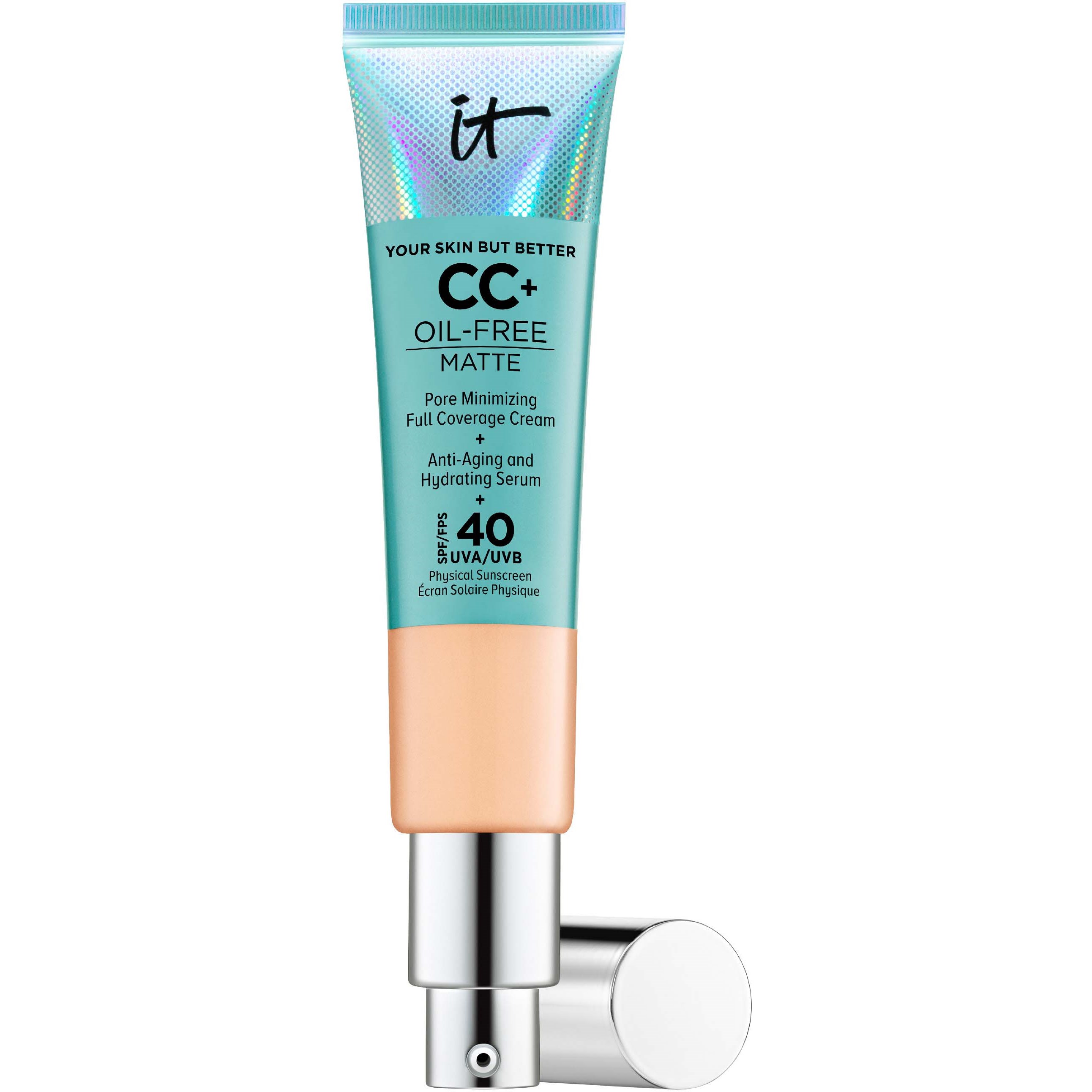 Läs mer om IT Cosmetics CC+ Cream SPF40 Oil Free Neutral Medium
