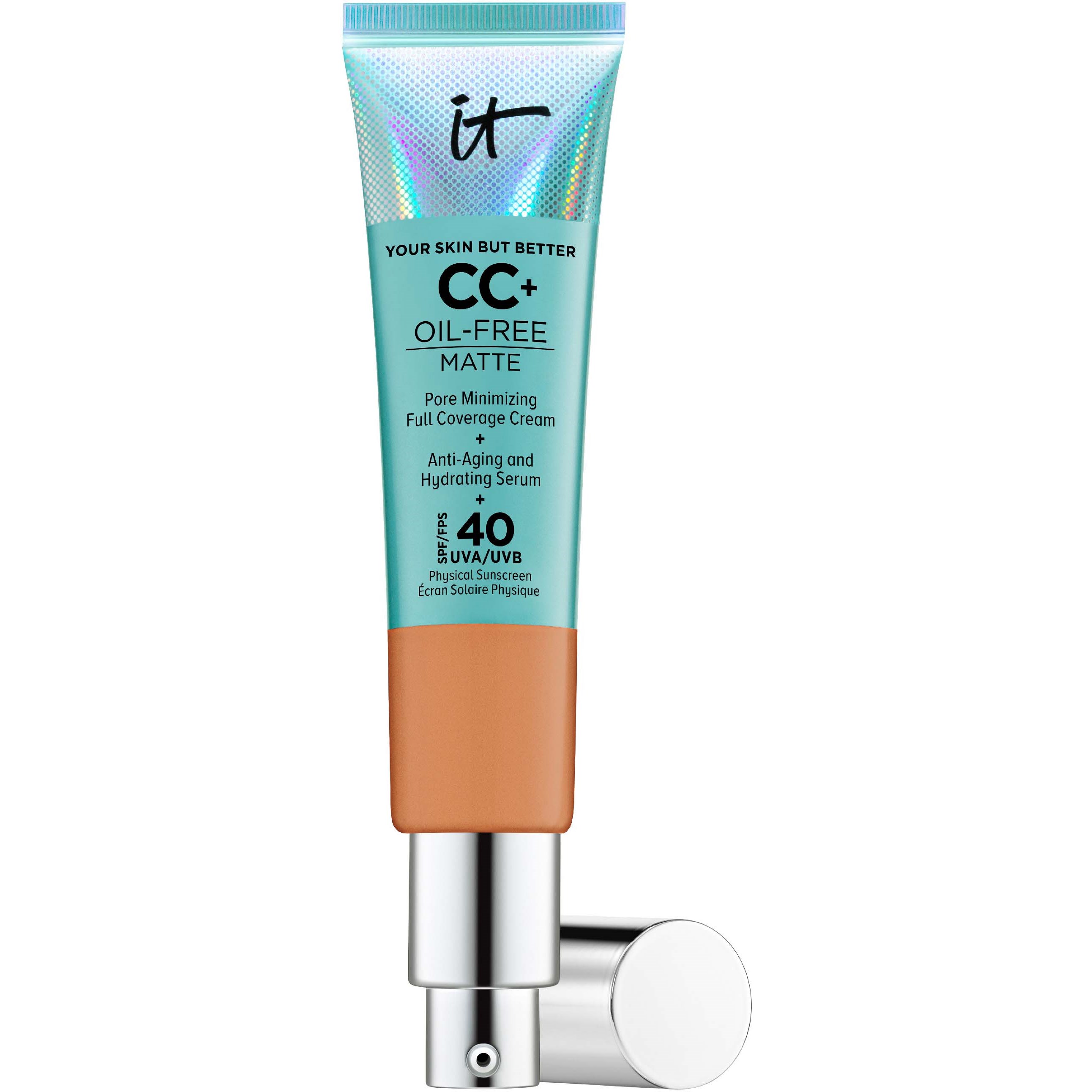 IT Cosmetics CC+ Cream SPF40 Oil Free Tan