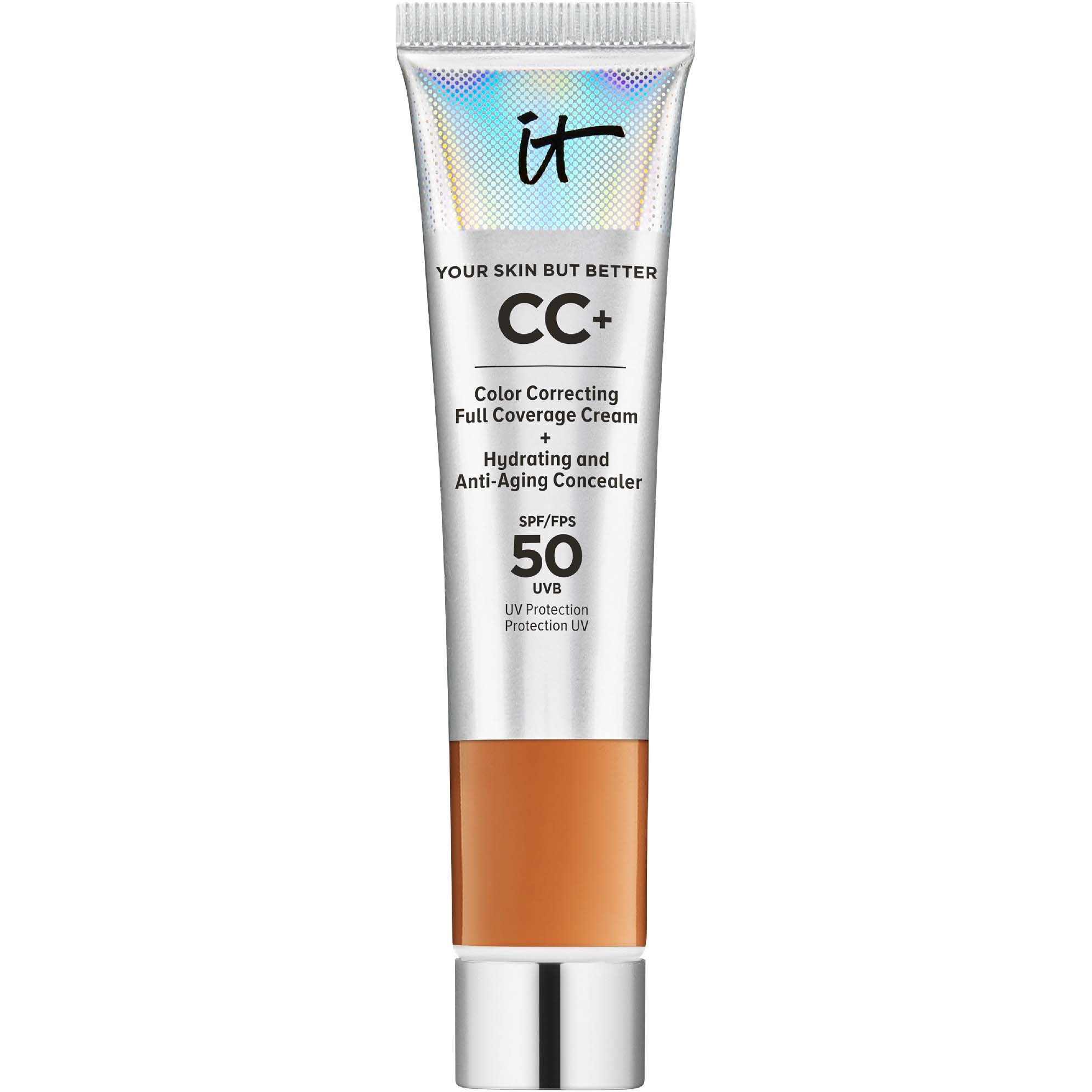 Läs mer om IT Cosmetics CC+ Cream SPF50 Travelsize Rich