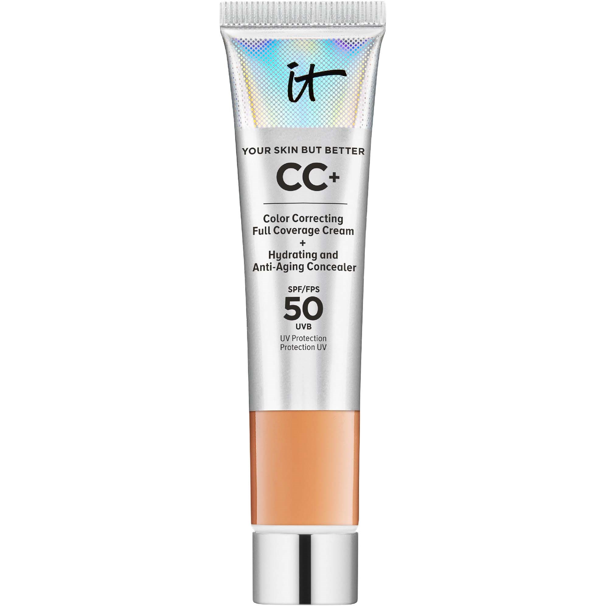Läs mer om IT Cosmetics CC+ Cream SPF50 Travelsize Tan