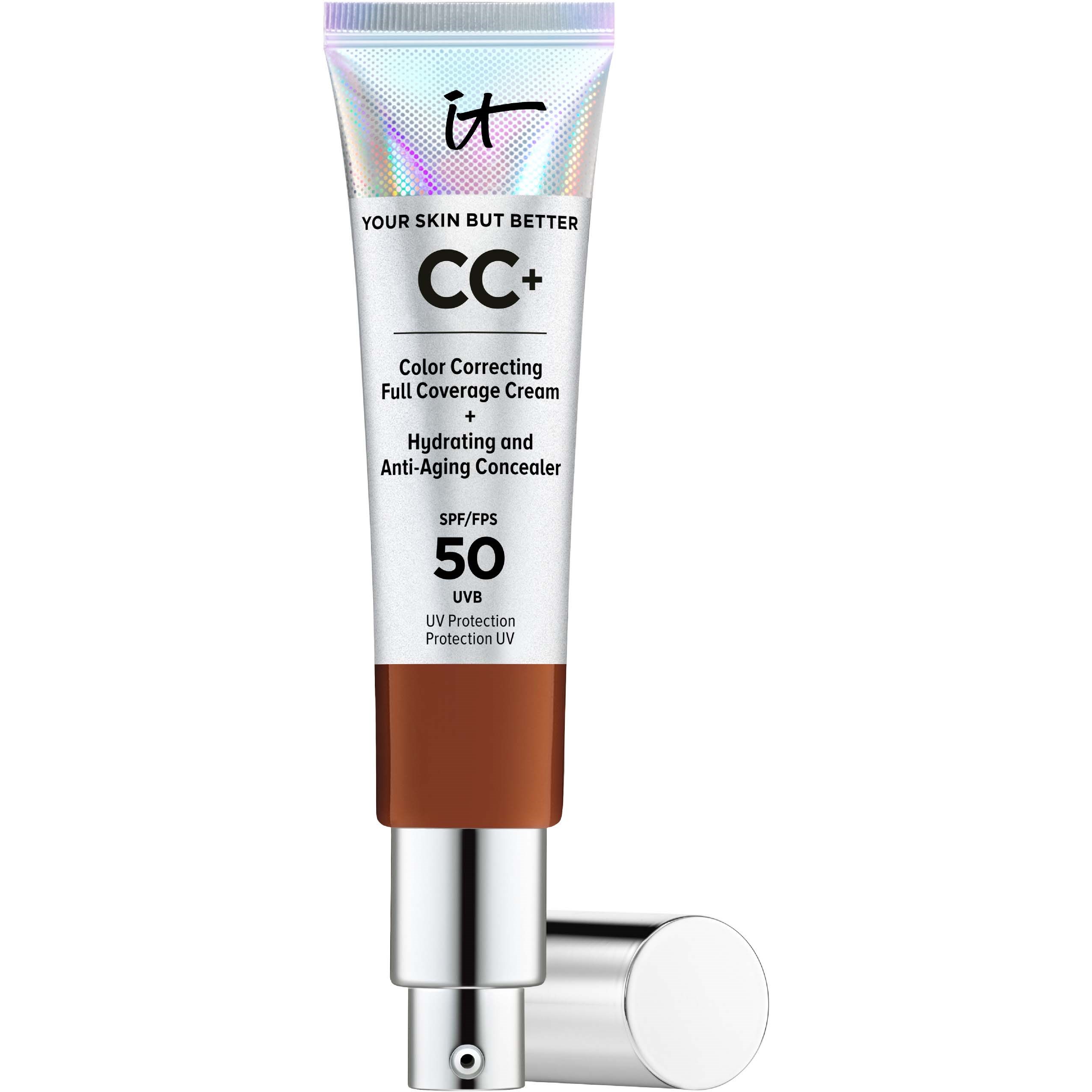 Bilde av It Cosmetics Your Skin But Better Cc+ Cream Spf50 Deep