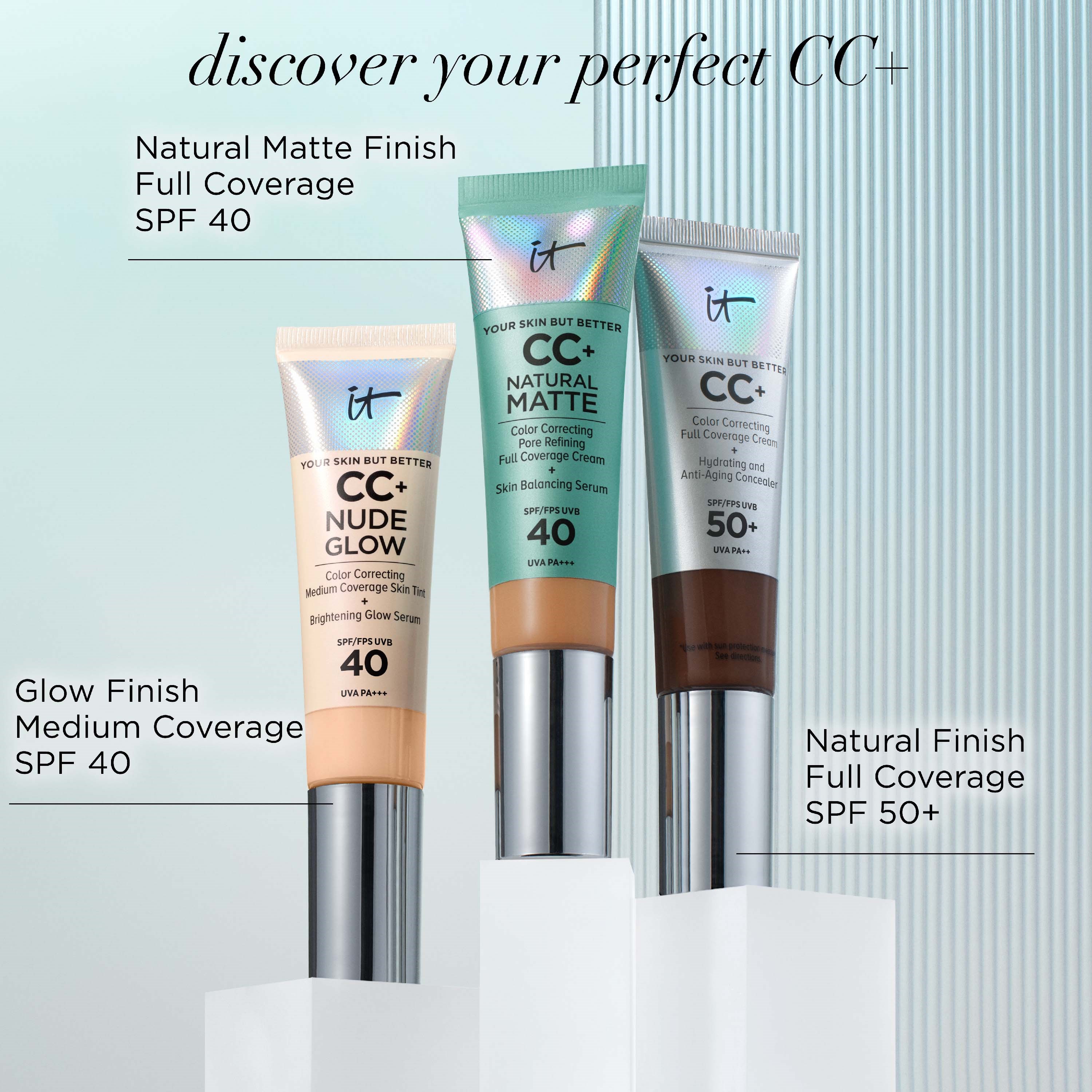 IT Cosmetics CC+ Natural Matte Foundation Fair Porcelain (obrázok 3)