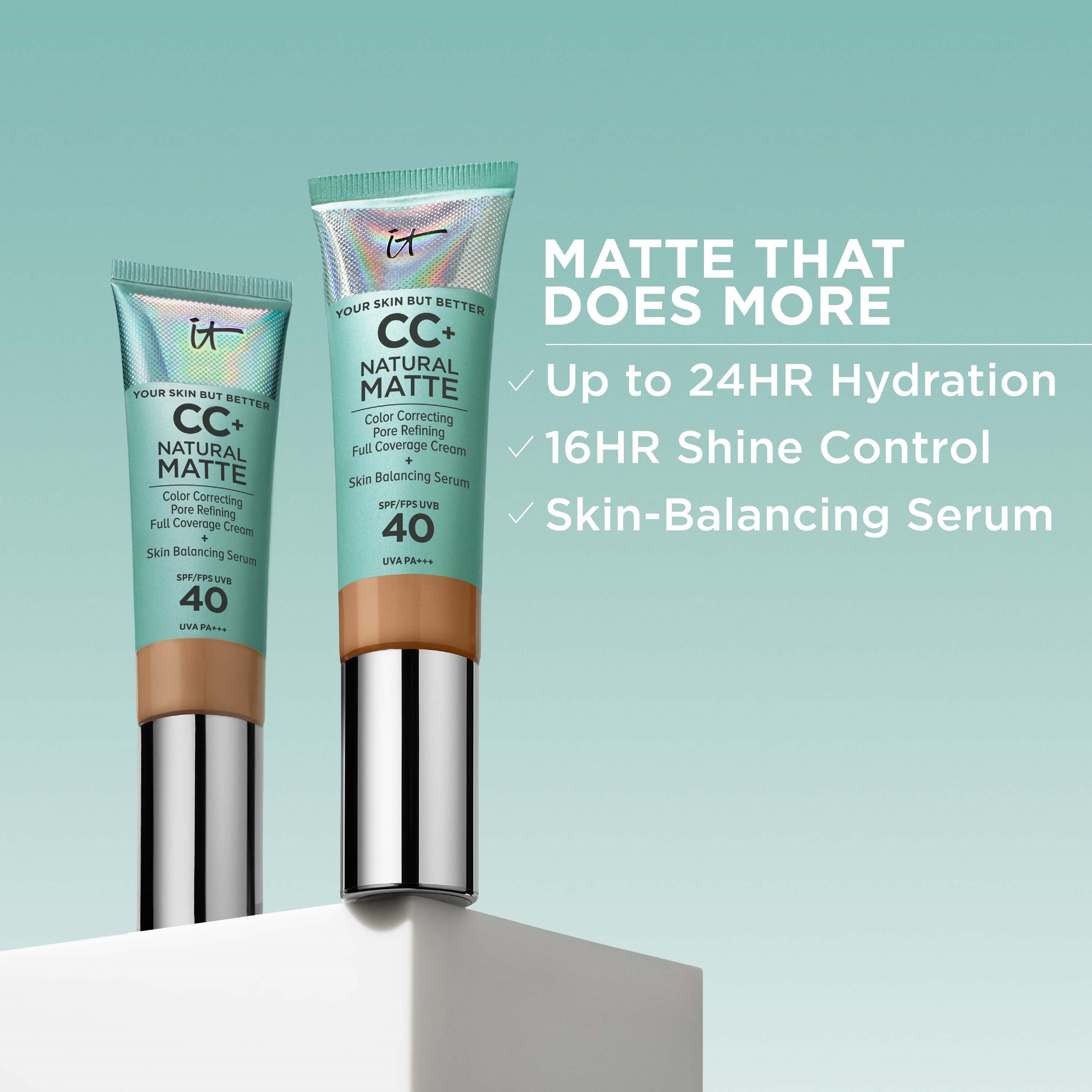 IT Cosmetics CC+ Natural Matte Foundation Light (obrázok 10)