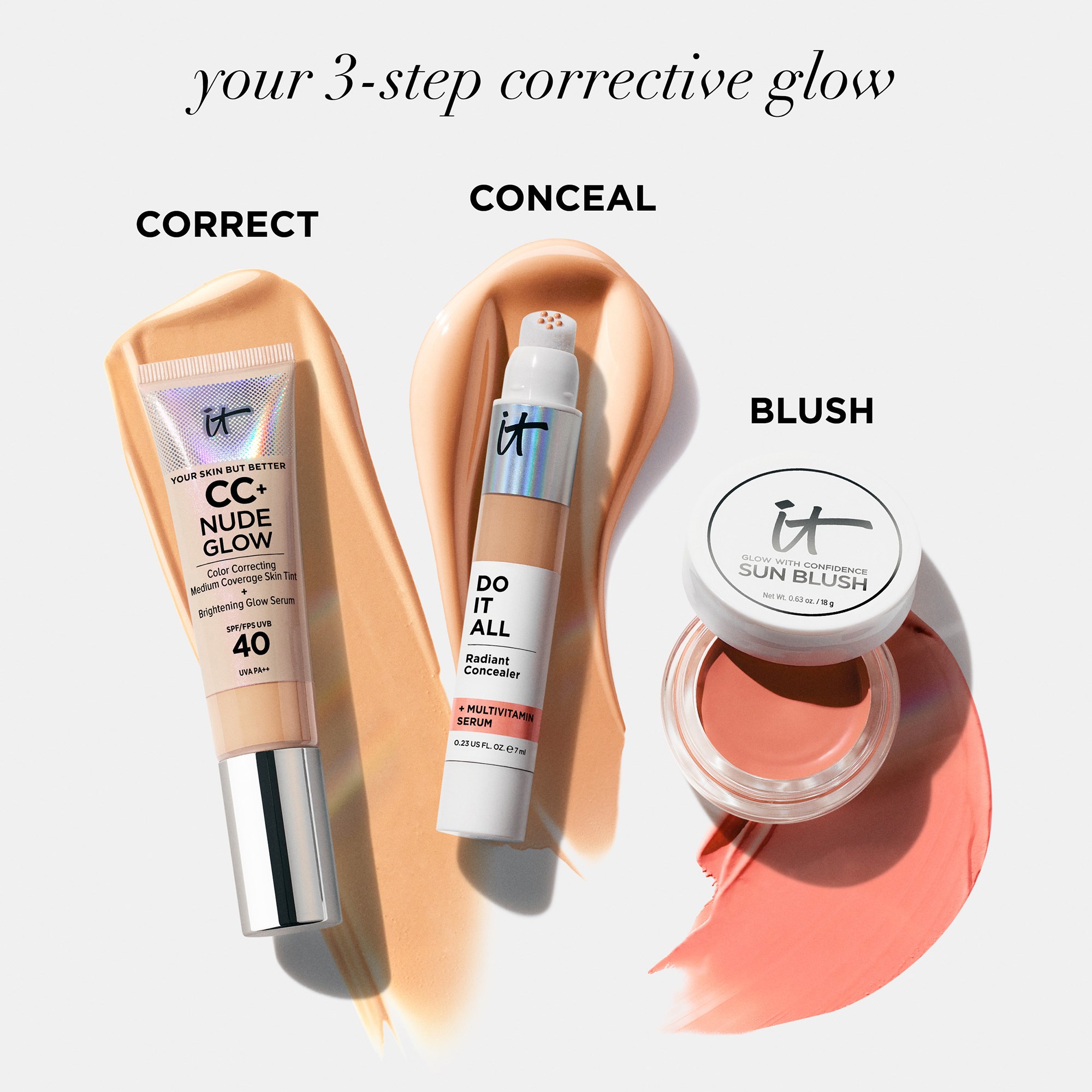 IT Cosmetics Do It All Plumping Radiant Concealer + Multivitamin Serum (obrázok 10)