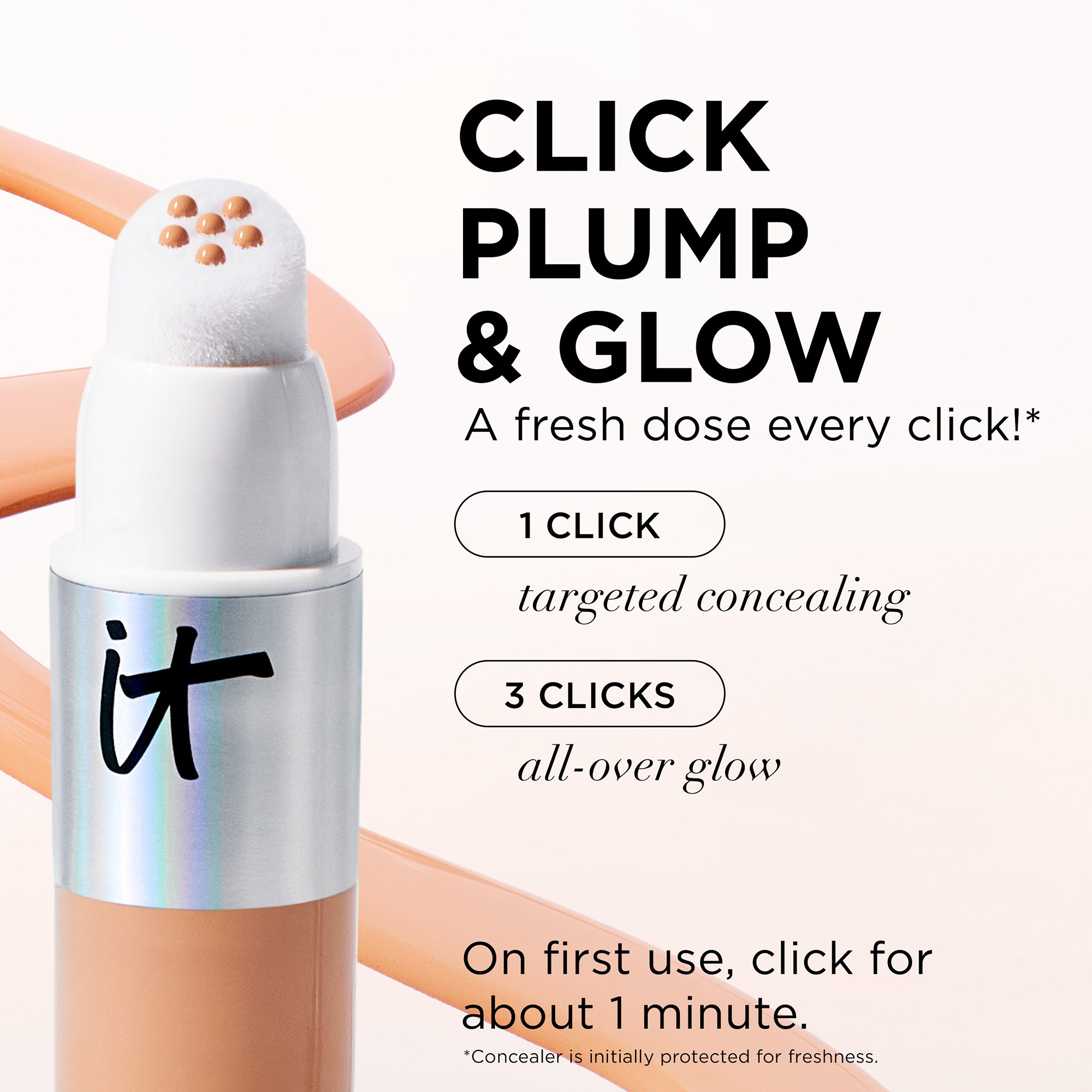 IT Cosmetics Do It All Plumping Radiant Concealer + Multivitamin Serum (obrázok 4)