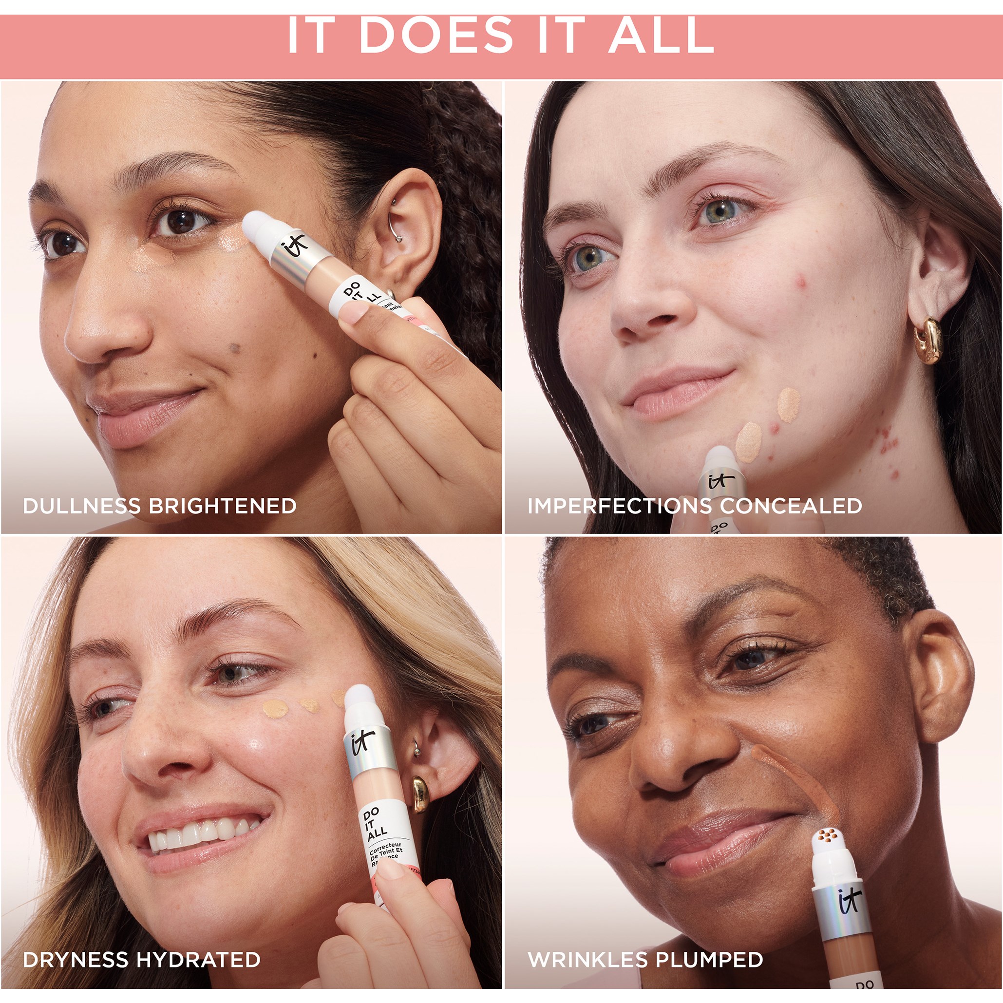 IT Cosmetics Do It All Plumping Radiant Concealer + Multivitamin Serum (obrázok 9)