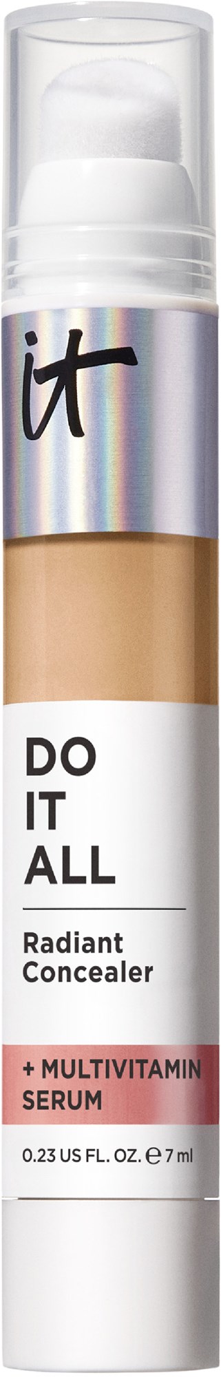 IT Cosmetics Do It All Plumping Radiant Concealer + Multivitamin Serum 320 Medium Tan Warm