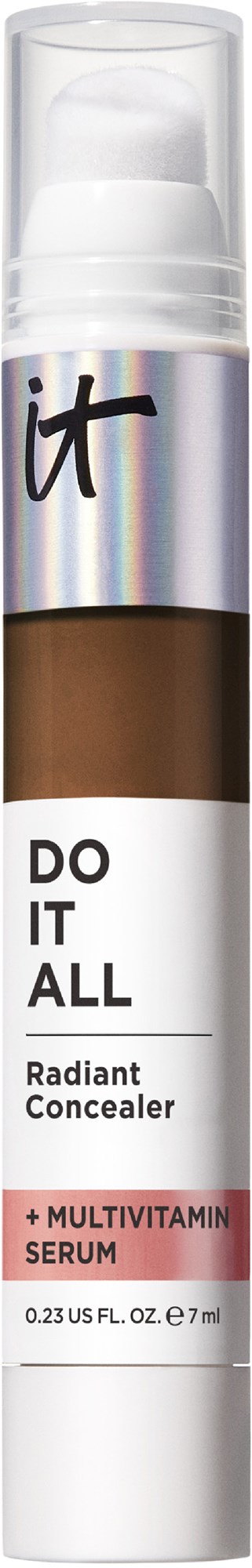 IT Cosmetics Do It All Plumping Radiant Concealer + Multivitamin Serum 615 Deep Neutral