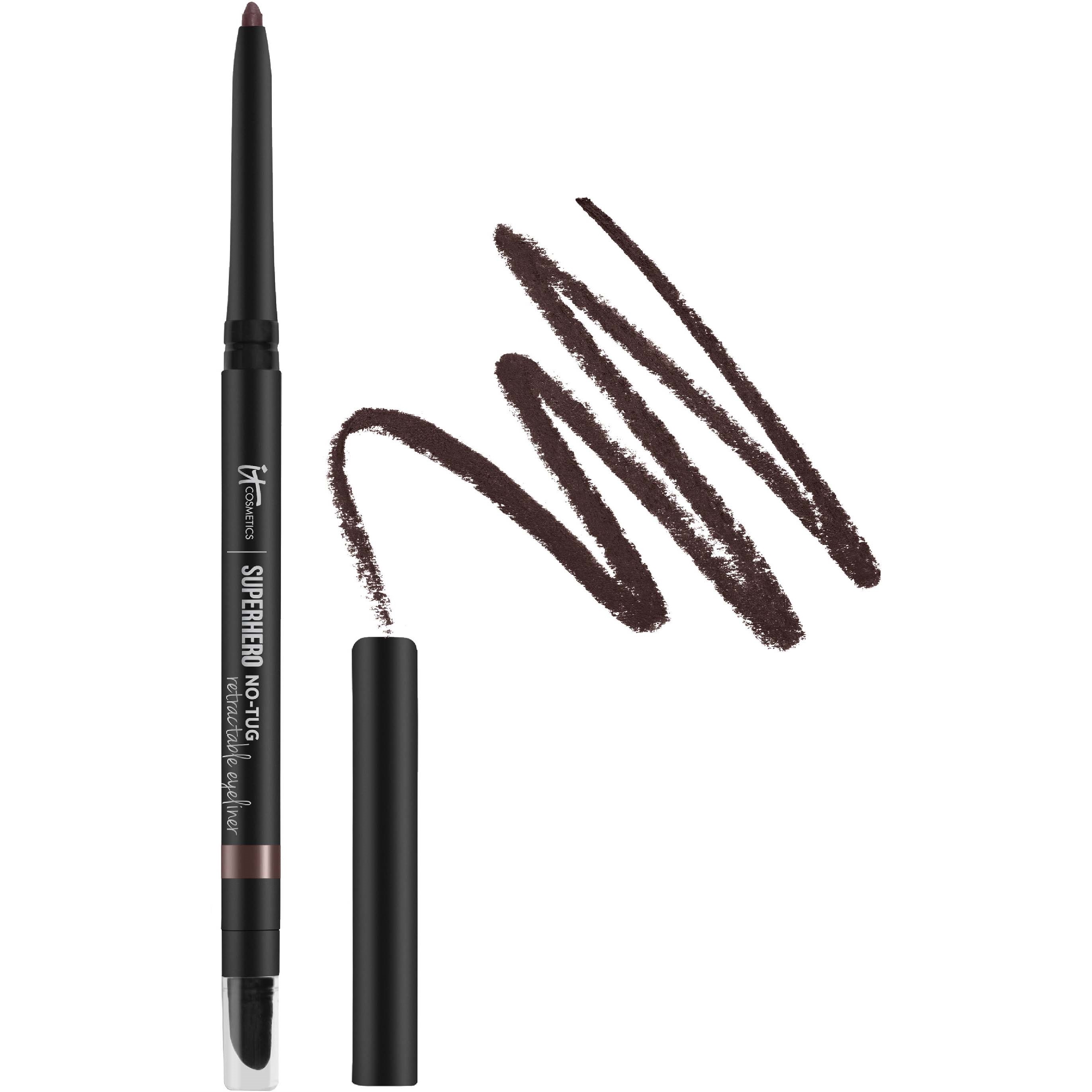 IT Cosmetics Superhero No-Tug Retractable Eyeliner - kredka do oczu Br (obrázok 2)