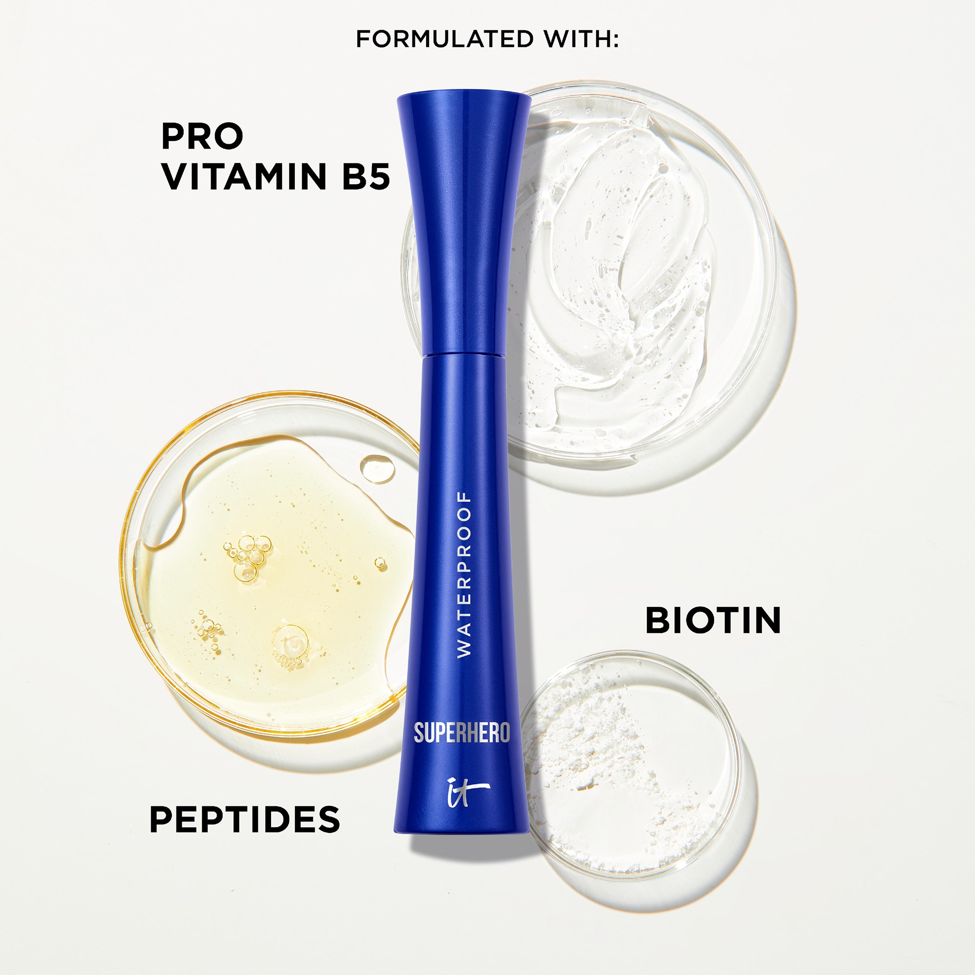 IT Cosmetics Superhero Volumizing Waterproof Mascara Black (obrázok 3)