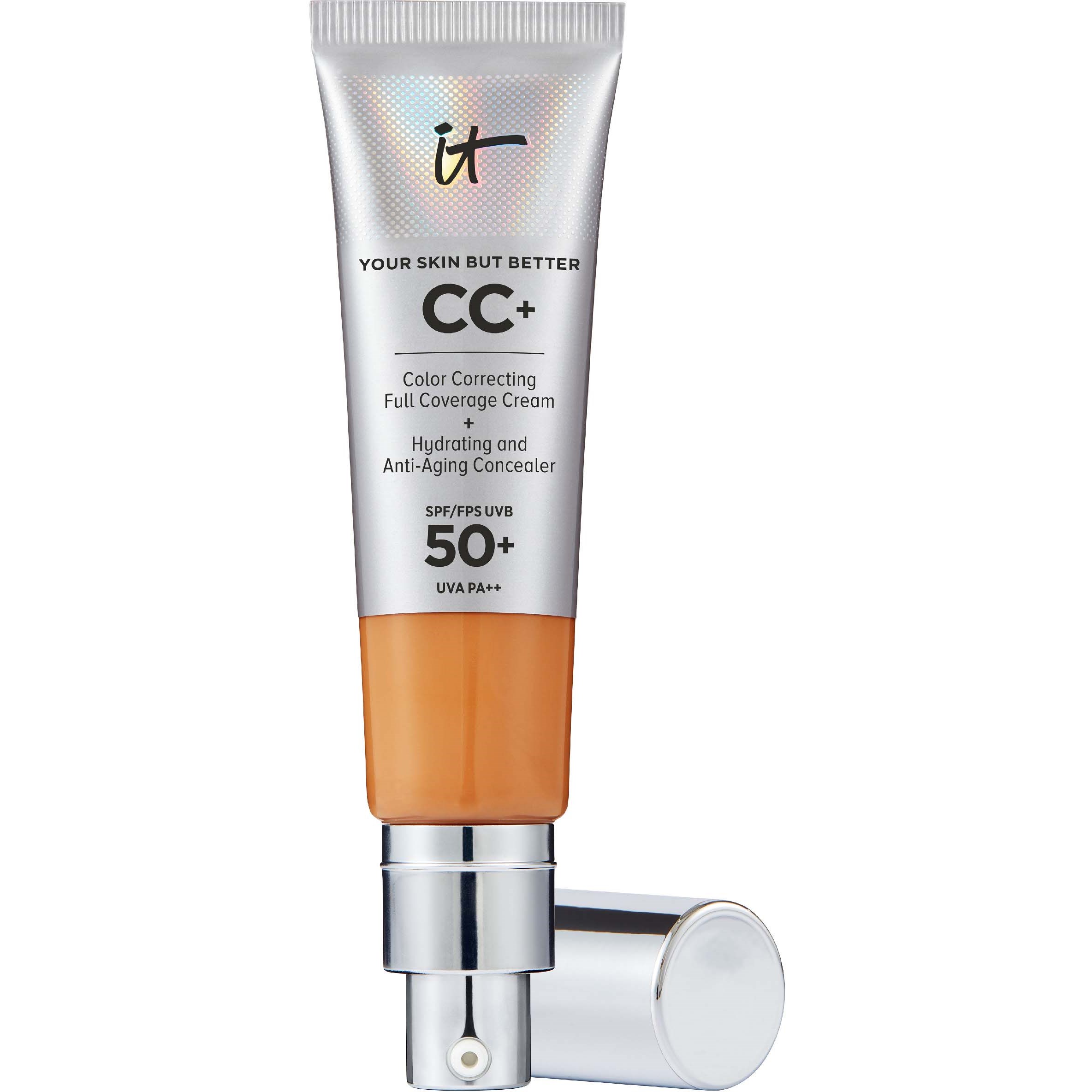 Läs mer om IT Cosmetics Your Skin But Better CC+™ Foundation SPF 50+ 14 Tan Rich