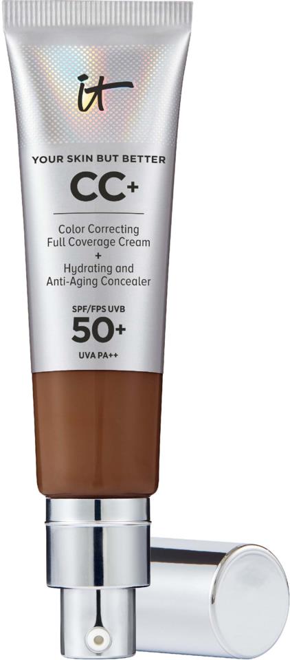 IT Cosmetics Your Skin But Better CC+™ Foundation SPF 50+ 21 Neutral Deep