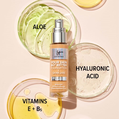 IT Cosmetics Your Skin But Better Foundation + Skincare 10 Fair Warm
