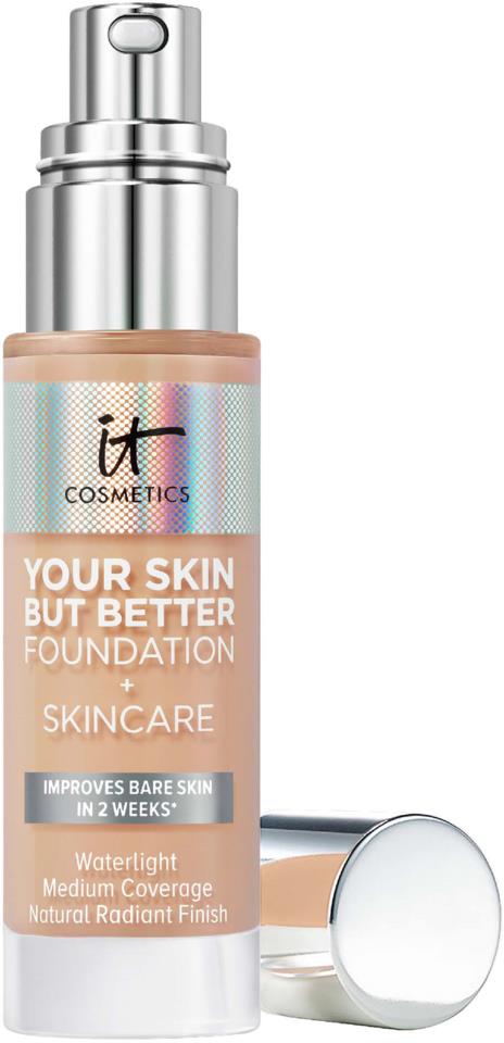 IT Cosmetics Your Skin But Better Foundation + Skincare 30 Medium Cool