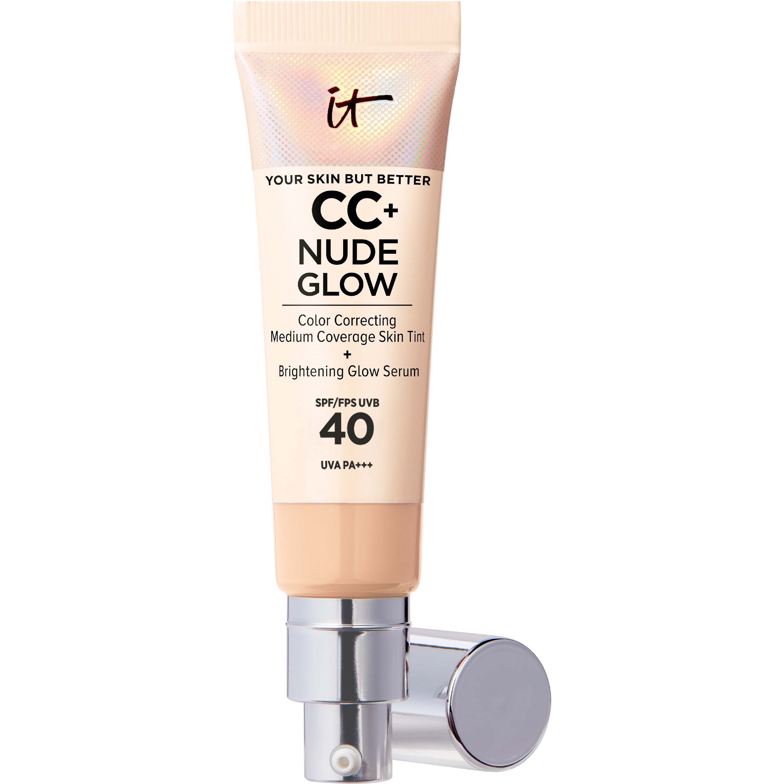 Läs mer om IT Cosmetics CC+ Nude Glow SPF 40 Light Medium