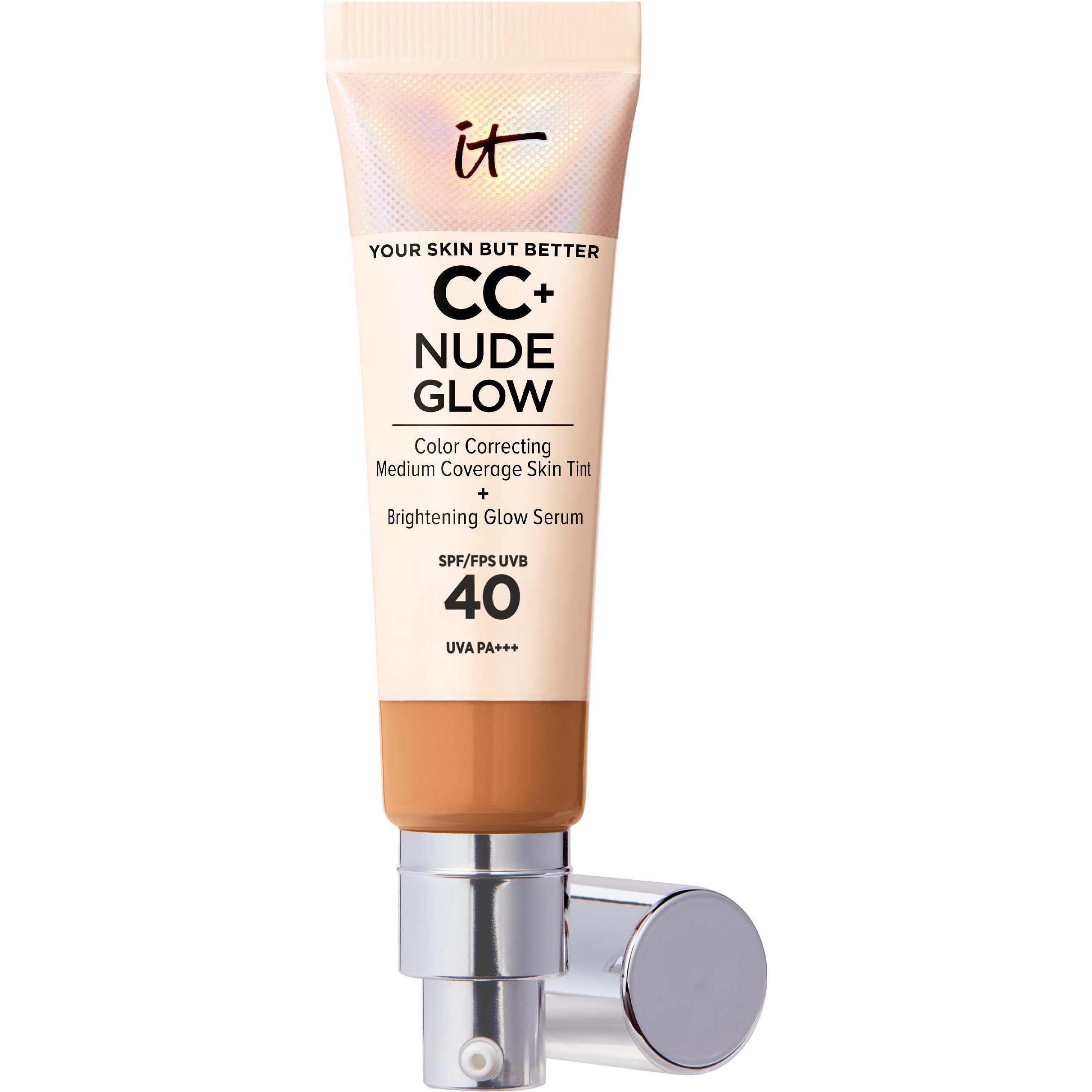 Läs mer om IT Cosmetics CC+ Nude Glow SPF 40 Tan