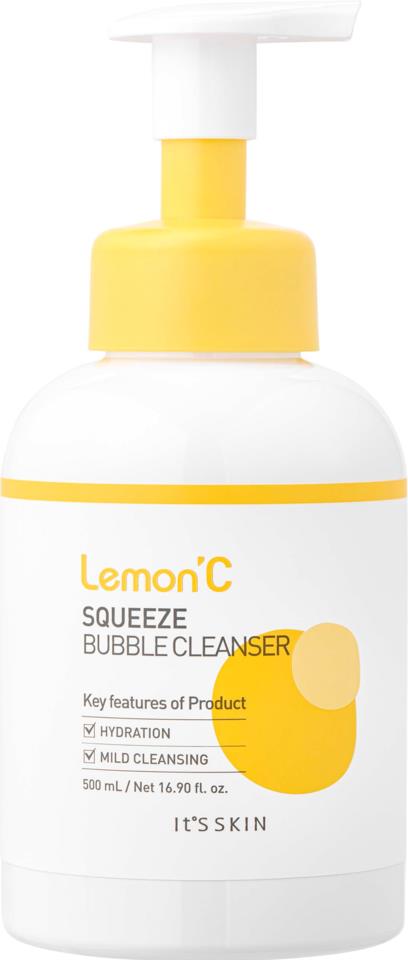 It´S Skin Lemon´ C Squeeze Bubble Cleanser 500 ml